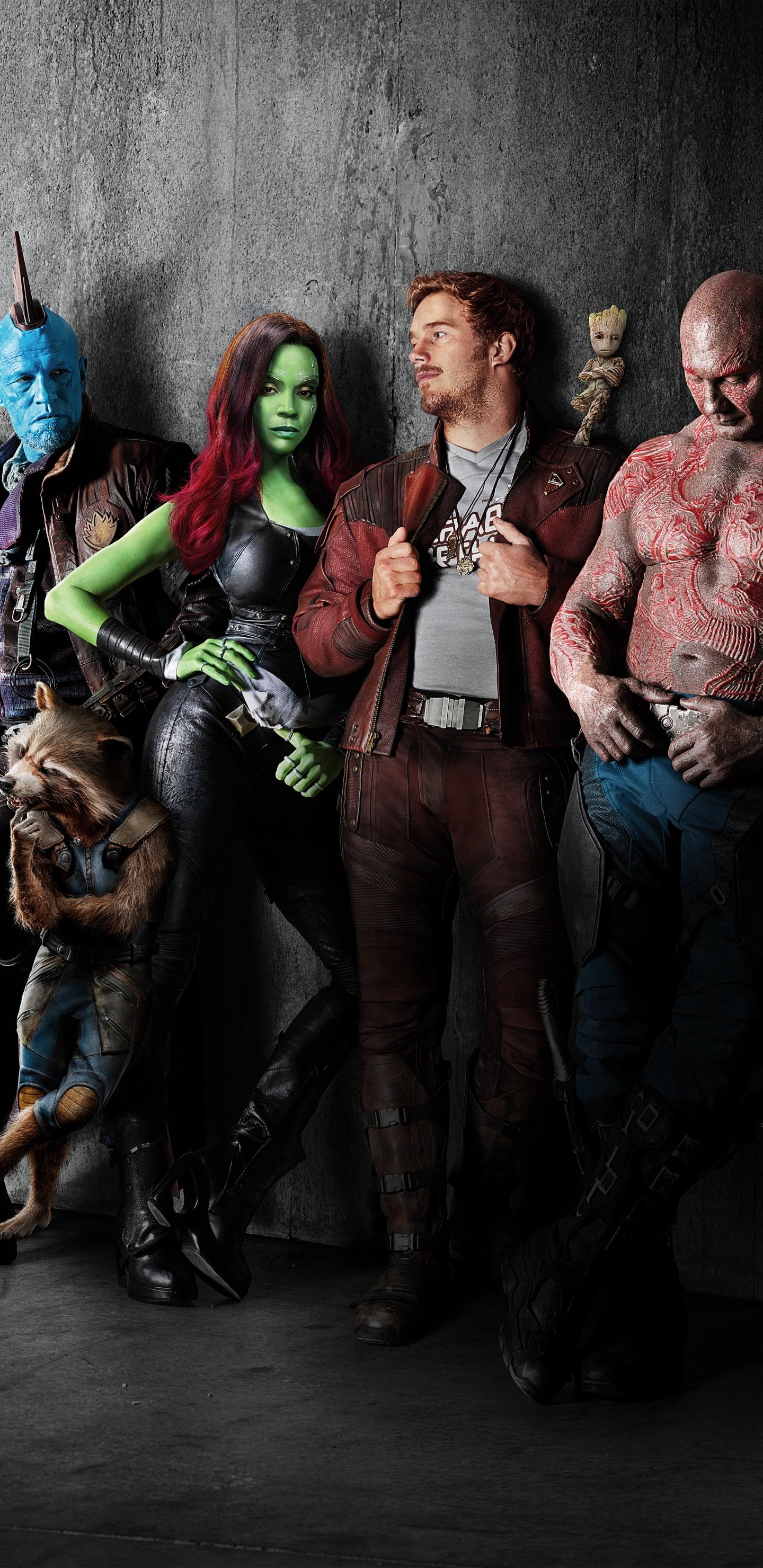 1440x2960 Wallpaper / Movie Guardians of the Galaxy Vol. 2 Phone Wallpaper, Gamora, Drax The Destroyer, Chris Pratt, Baby Groot, Dave Bautista, 1440x2960 free download