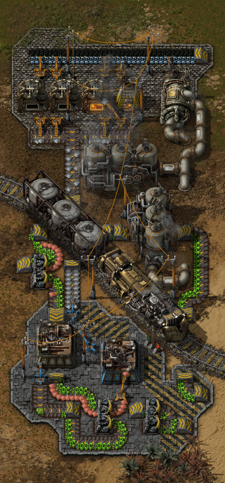 896x1920 Phone Factorio Wallpaper