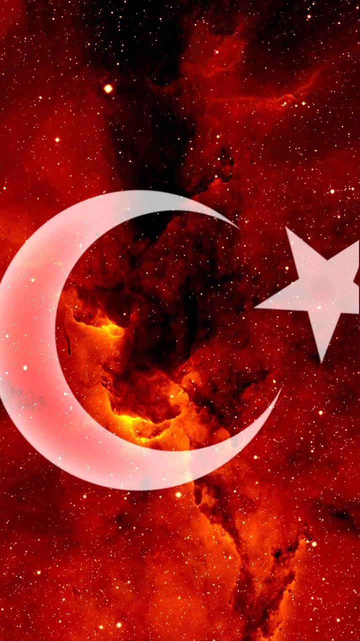 720x1280 turkish flag wallpaper