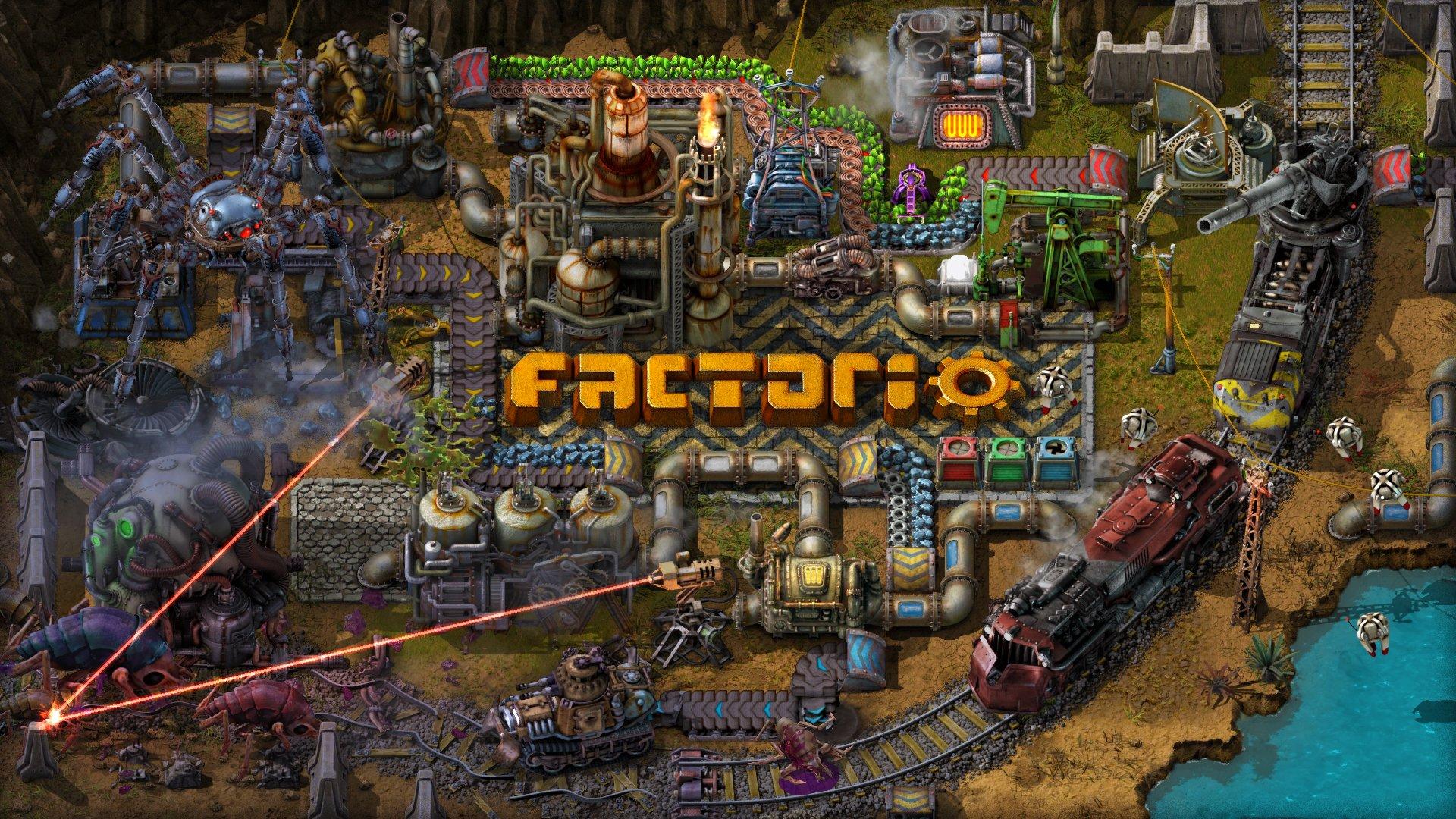 1920x1080 Factorio coming to Switch on October 28