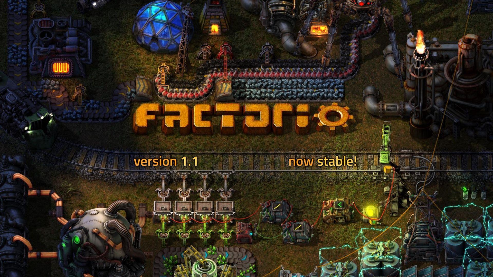 1920x1080 Factorio Version 1.1 is Now Live, Adds Blueprint Flip and New Train GUI