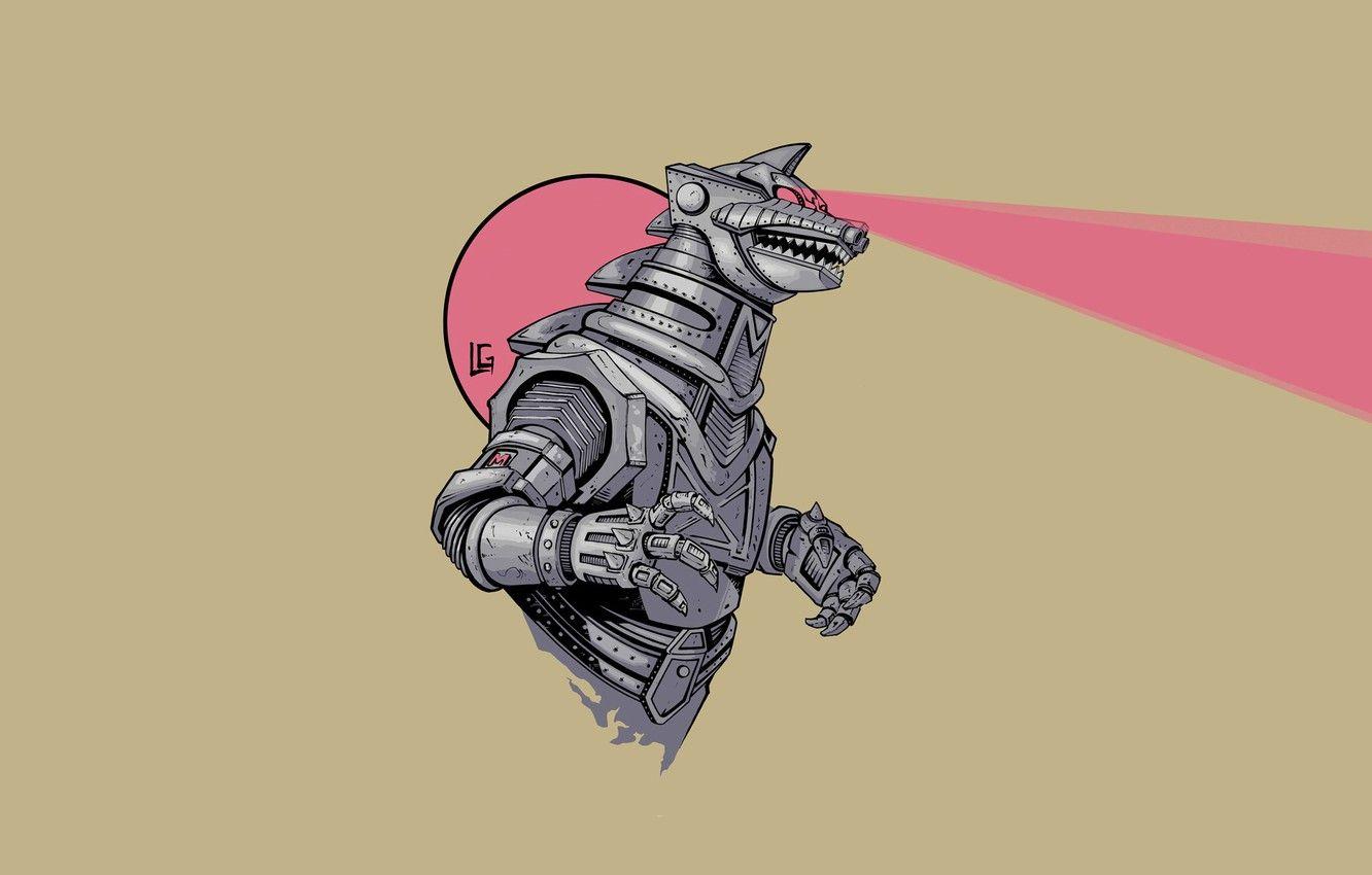 1332x850 Wallpaper Figure, Monster, Background, Godzilla, Art, Art, Godzilla