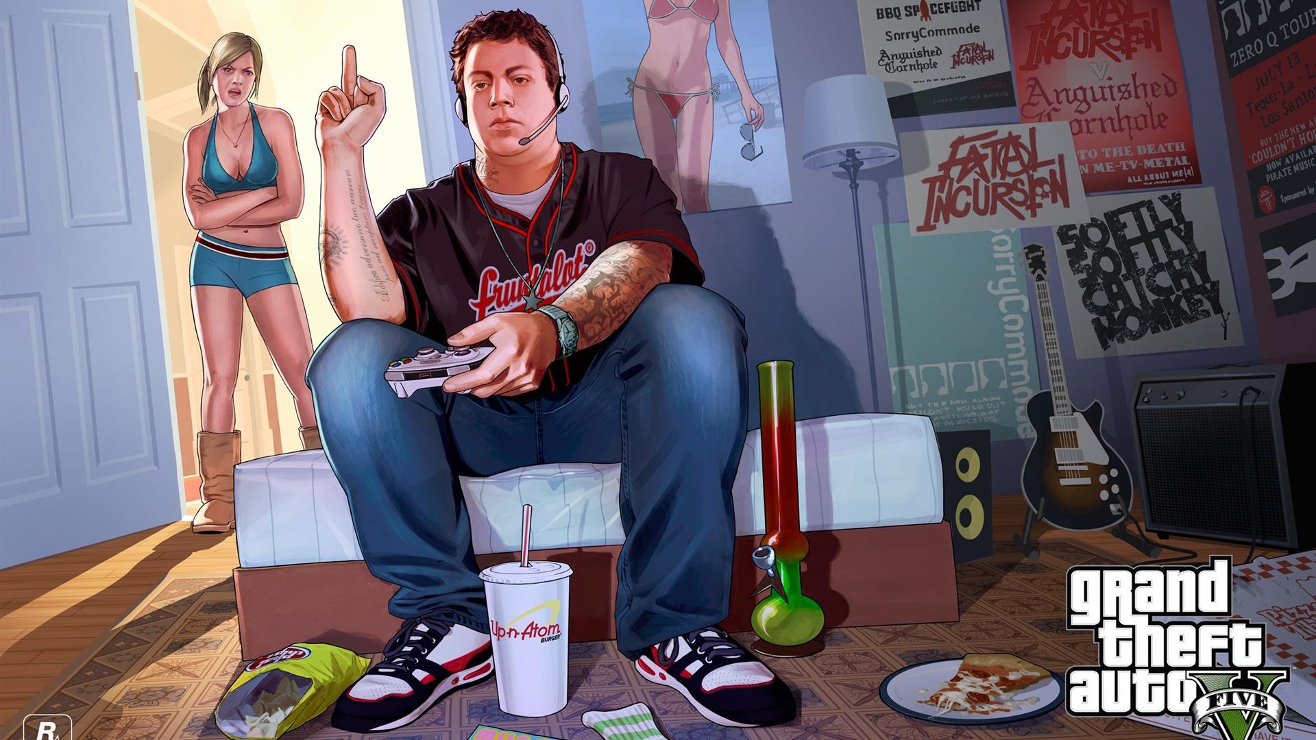 1920x1080 Jimmy Grand Theft Auto V GTA 5 Game HD Wallpaper