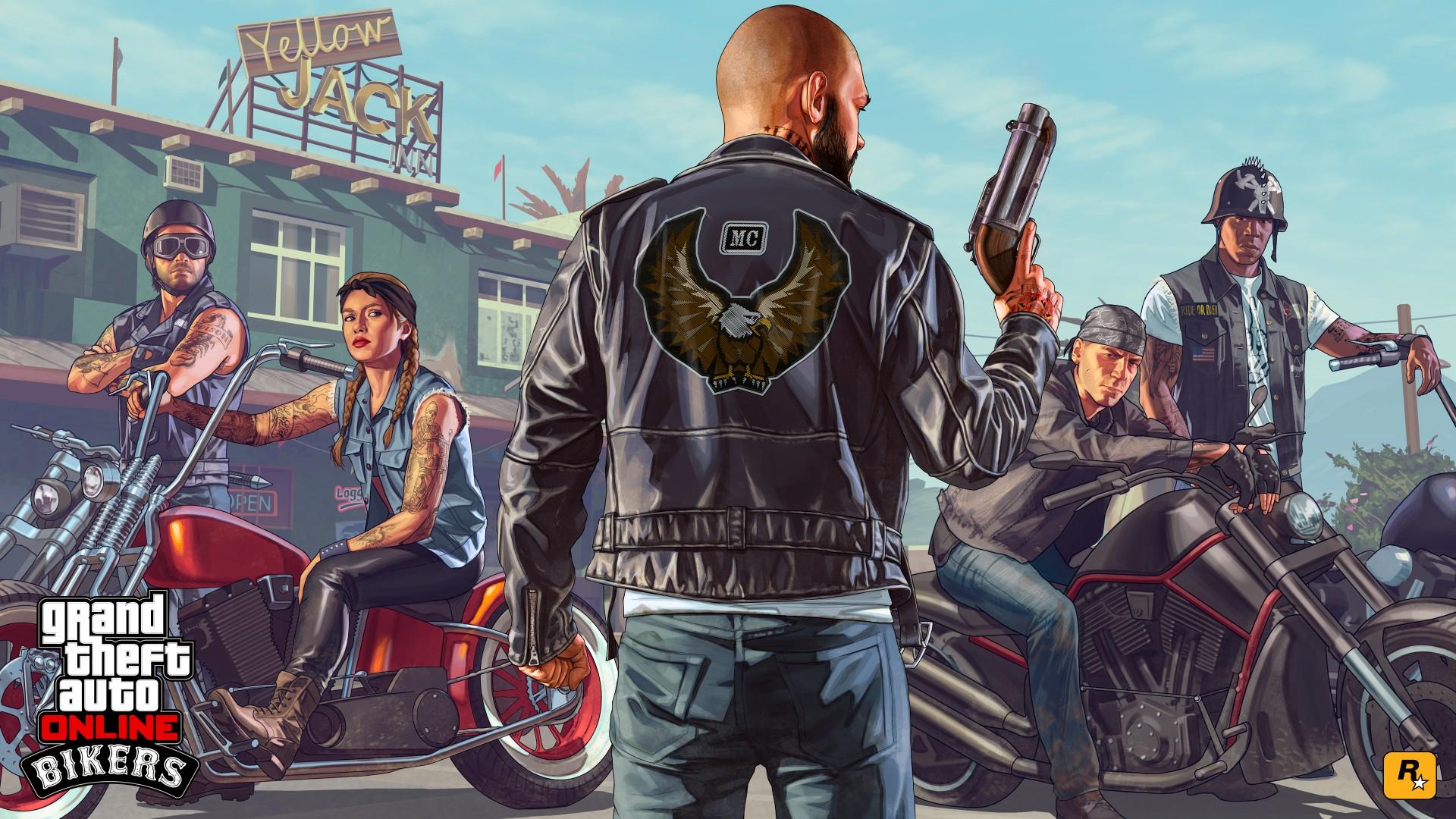 1920x1080 Wallpaper GTA Online: Bikers, gta, gta best games, Games