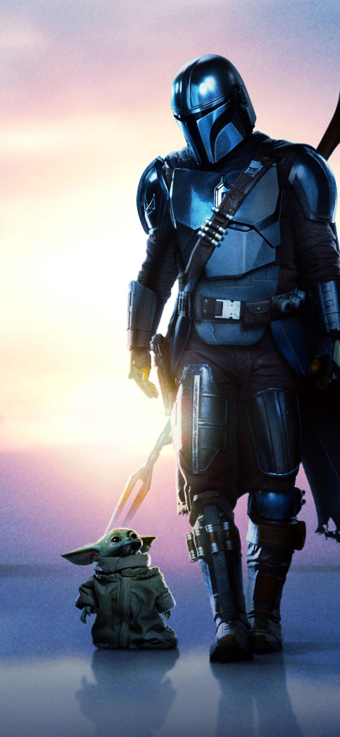 1290x2796 The Mandalorian Wallpaper 4K, Season Baby Yoda, Movies