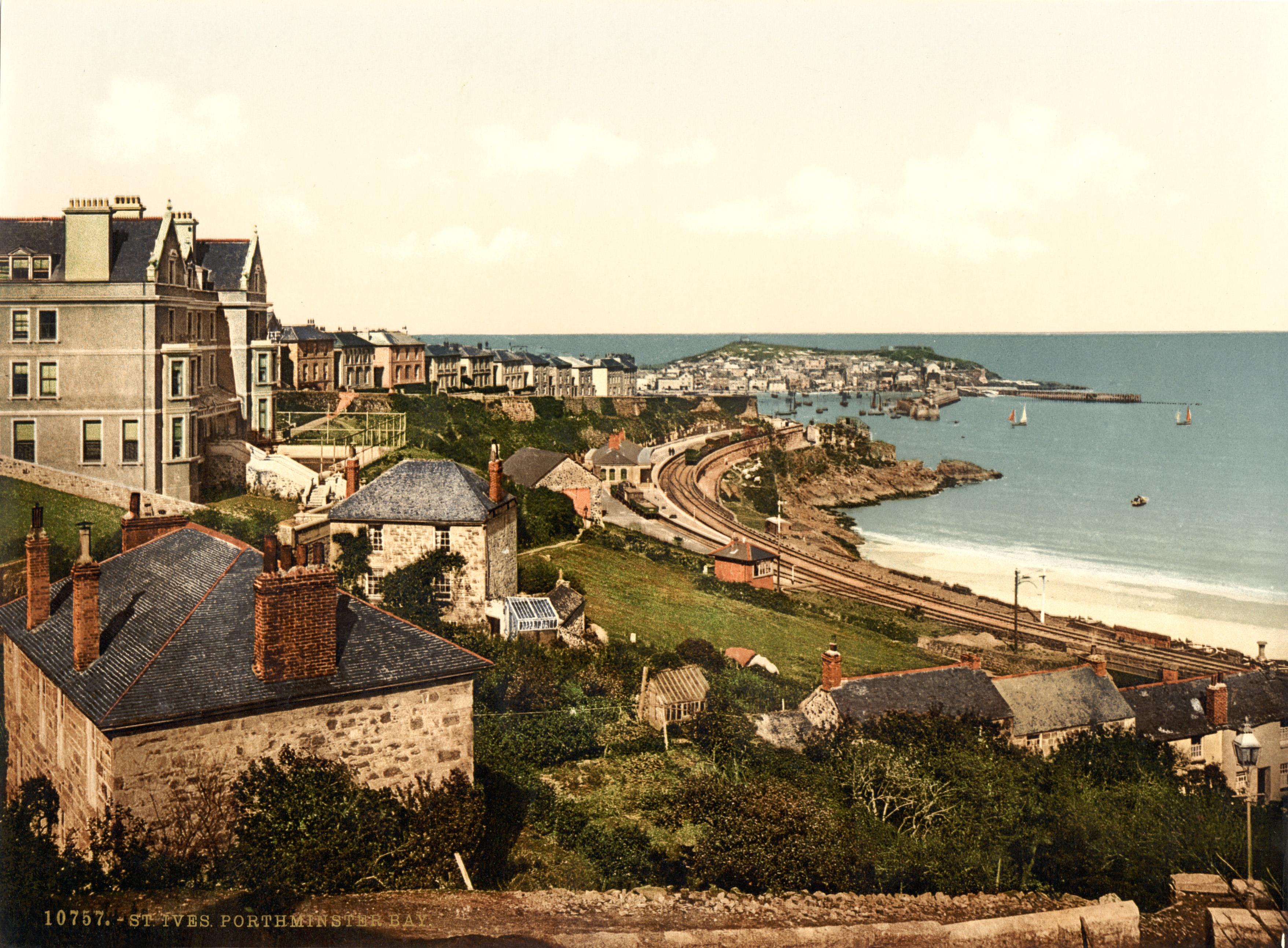 3514x2586 St. Ives, Porthminster Bay, Cornwall, ca