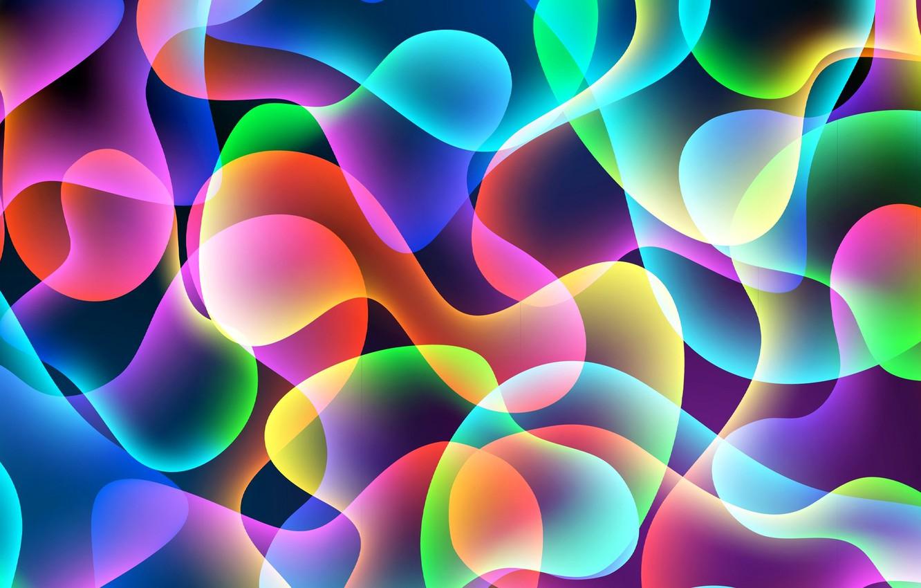 1332x850 Wallpaper light, line, pattern, color, bending image for desktop, section абстракции