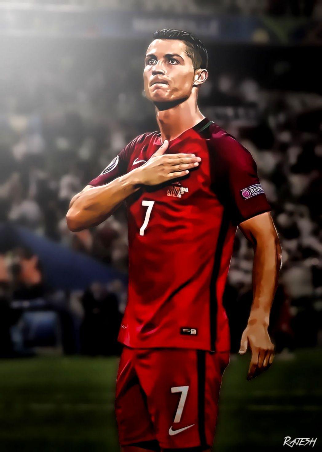 1048x1472 CR7 Portugal 2021 Wallpaper