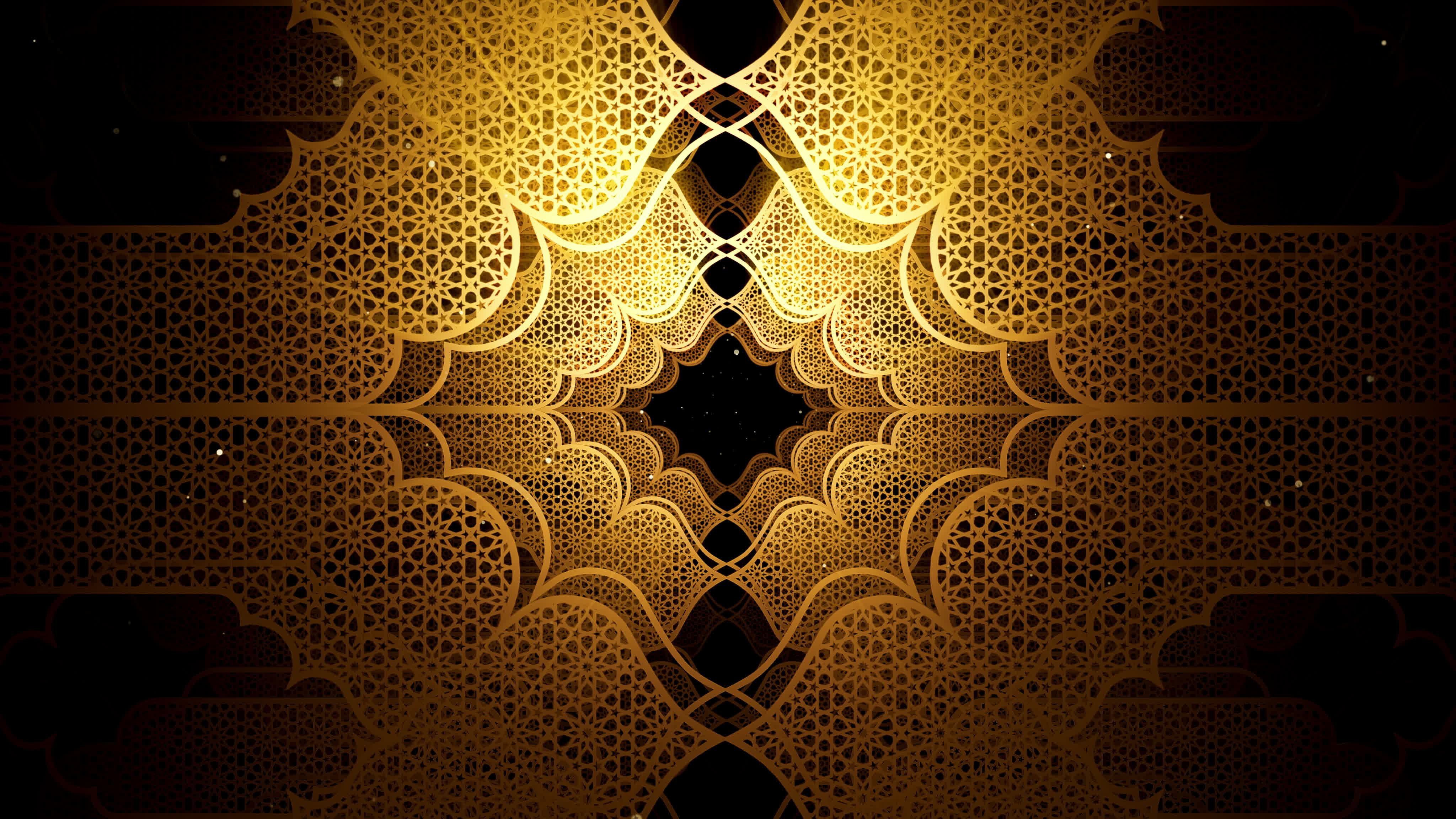 4096x2304 Islamic Pattern Stock Video Footage for Free Download