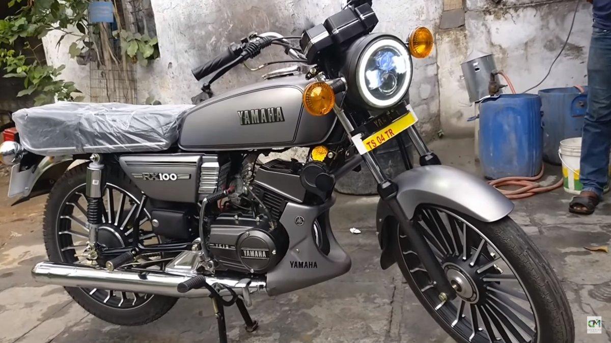 1200x675 Yamaha RX100 Modified with stunning custom touches