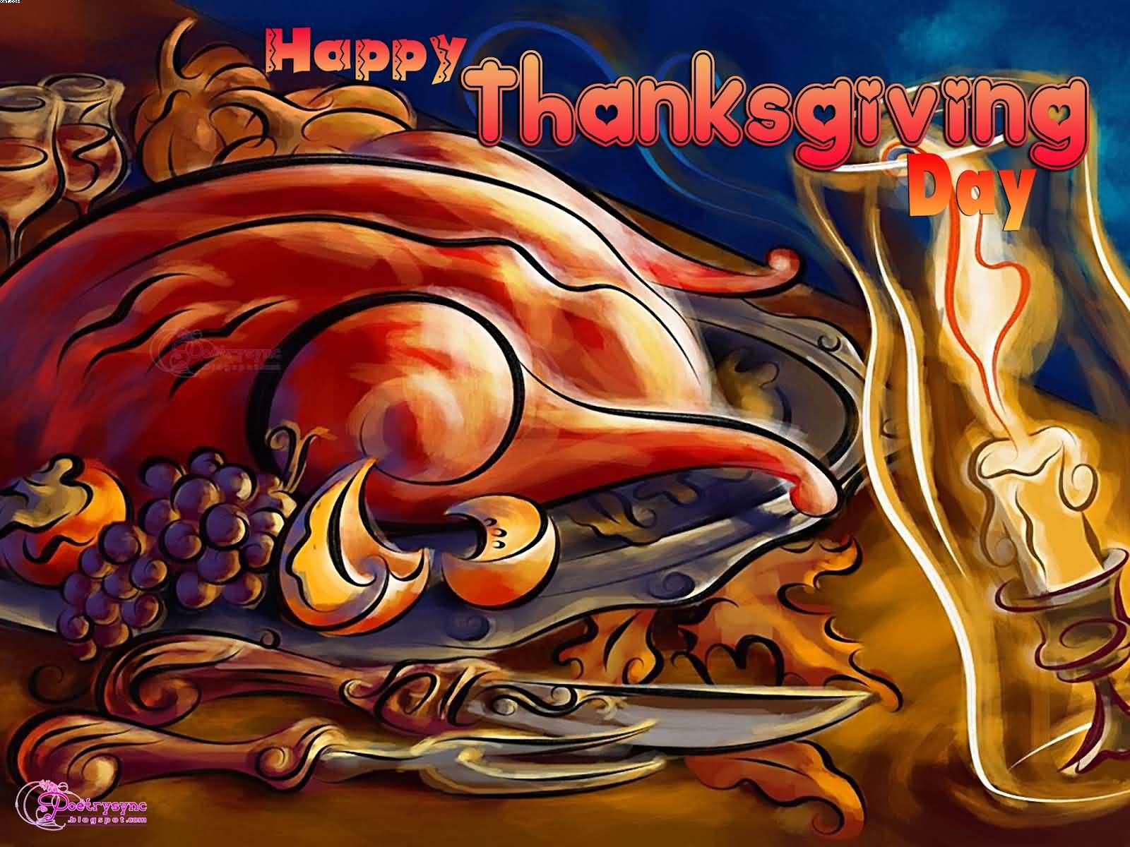 1600x1200 Best Happy Thanksgiving Day Wish Picture