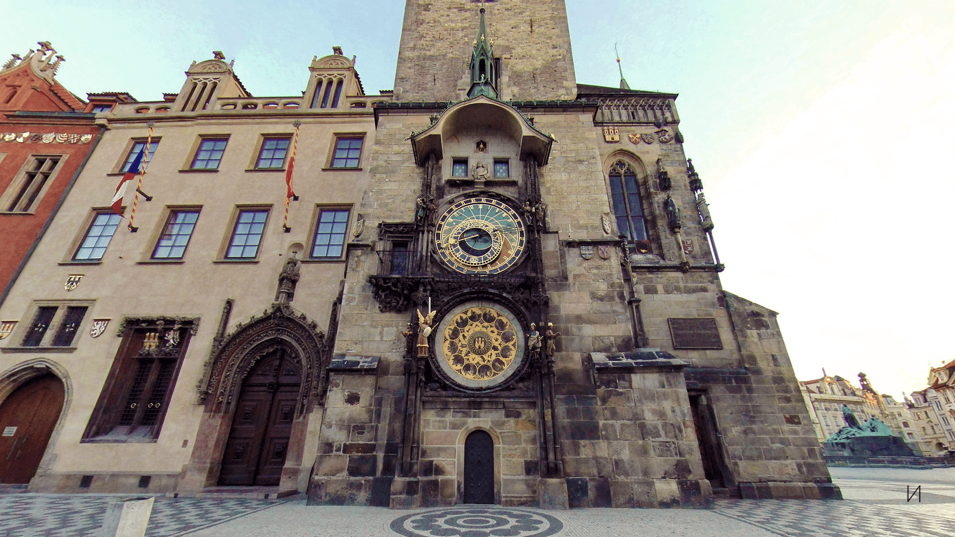 1920x1080 Prague Astronomical Clock HD Wallpaper und Hintergründe
