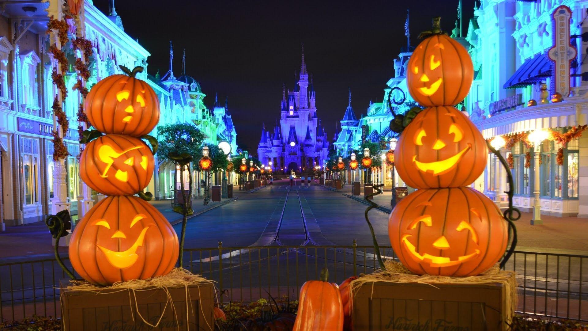 1920x1080 Disney World Halloween Wallpaper