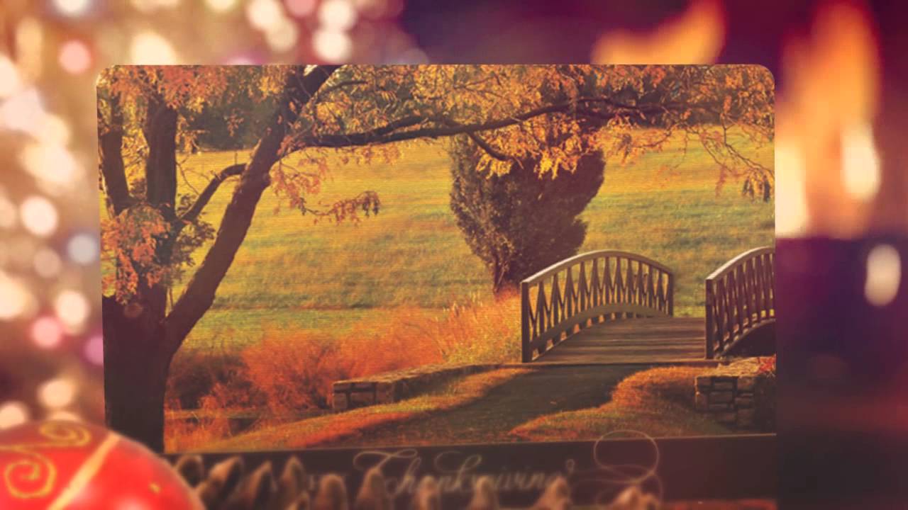 1280x720 Delighted Thanksgiving Business Greeting Cards Ideas Card