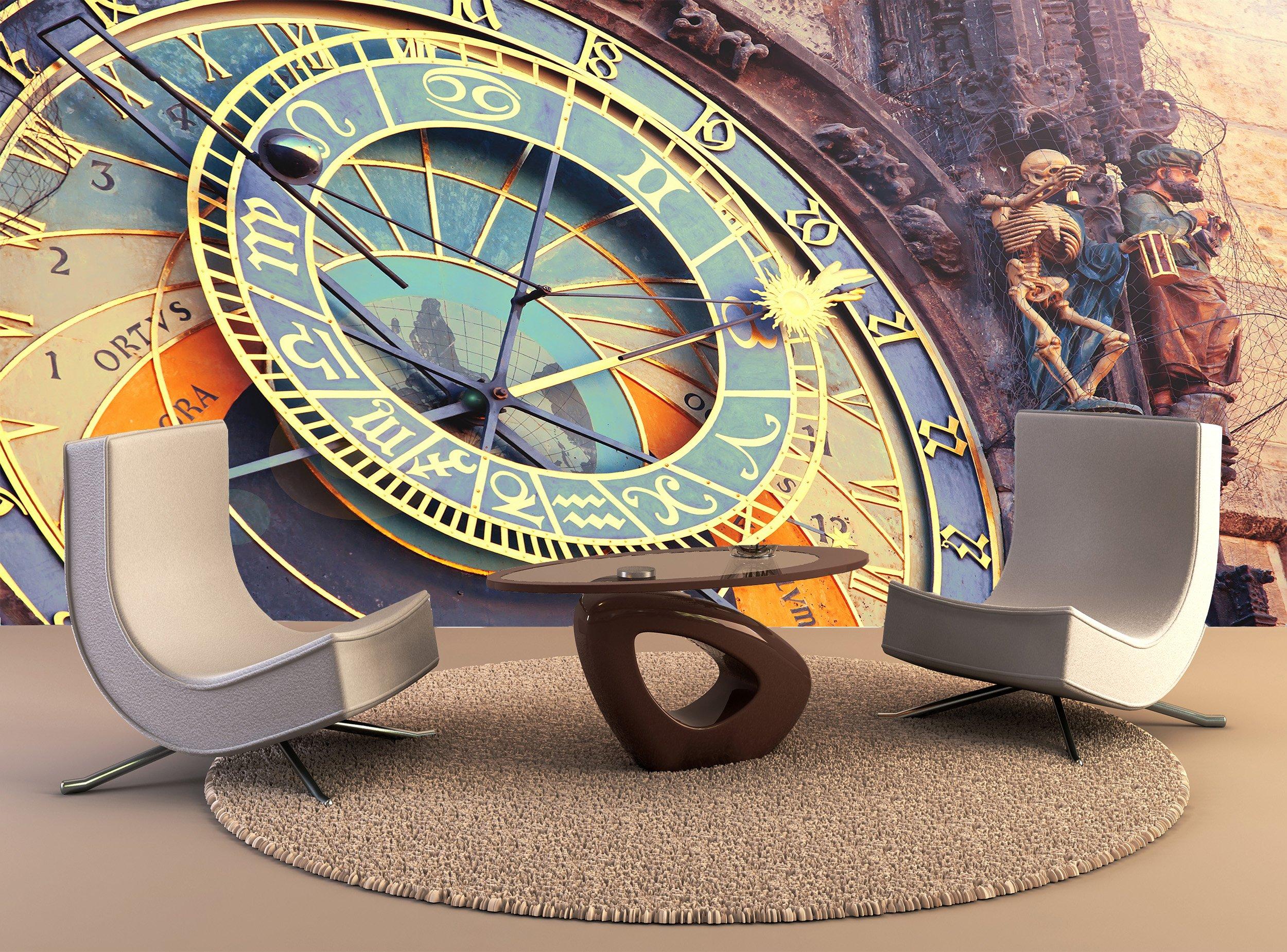 2500x1850 Photo Wall Mural Astronomical Clock Prague Wall Art Decor Photo Wallpaper Poster Print : Tools & Home Improvement
