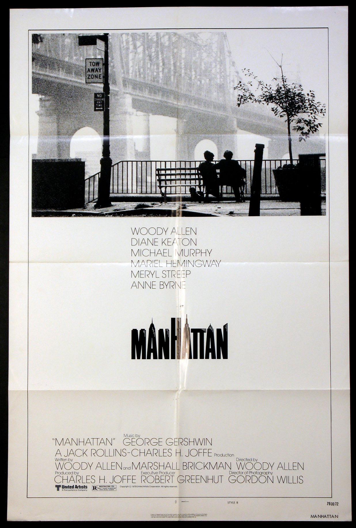 1236x1832 MANHATTAN Movie Poster (1979)