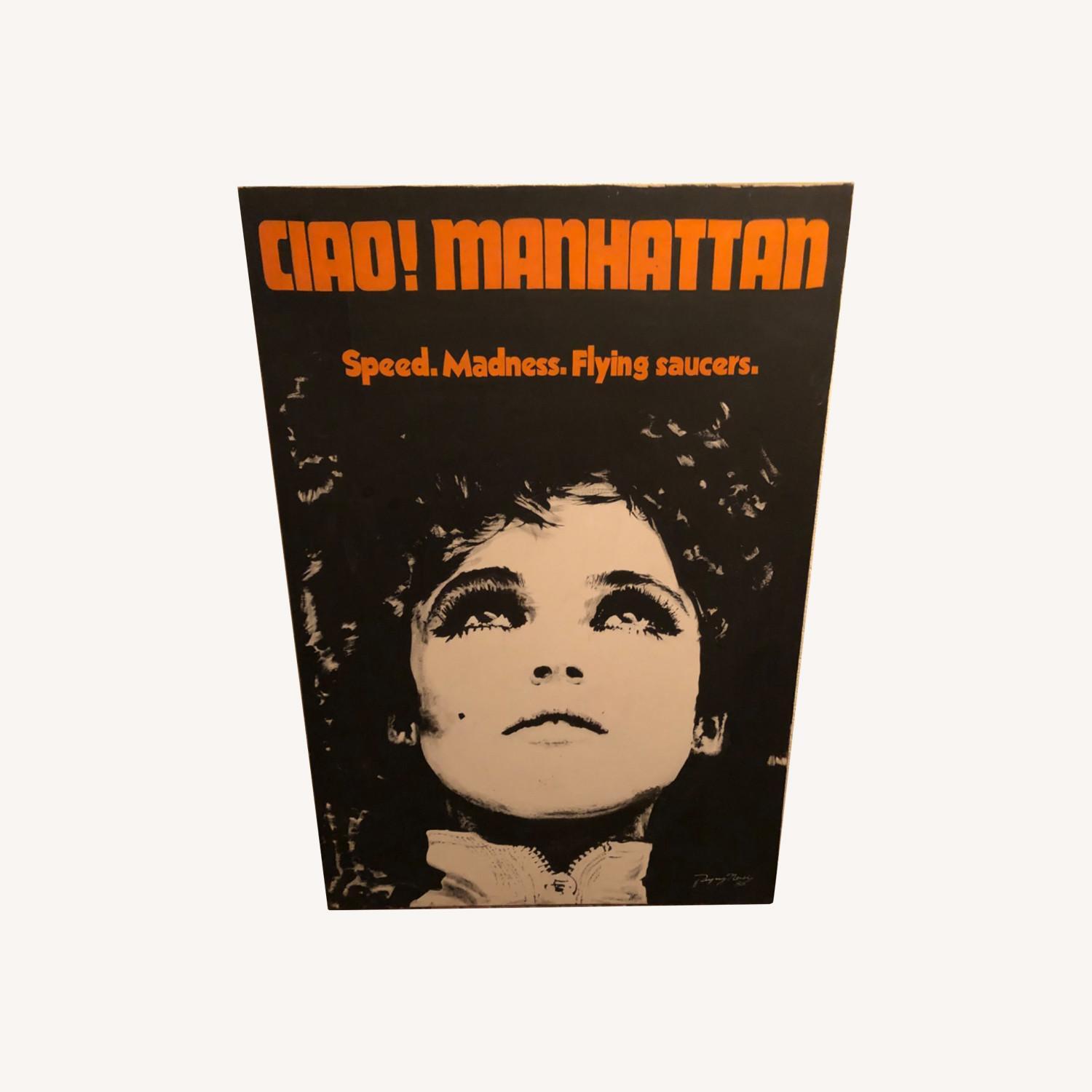 1500x1500 Ciao Manhattan! Movie Poster Painting