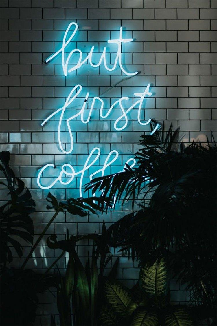 750x1124 But first coffee light iPhone wallpaper Wallpaper