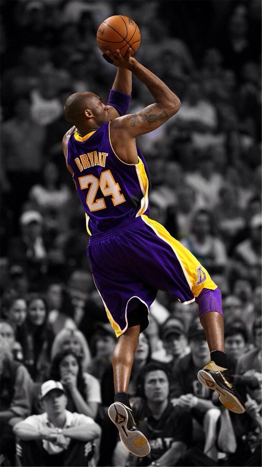 1080x1920 NBA Super Star Brant Kobe Show iPhone 6 wallpaper