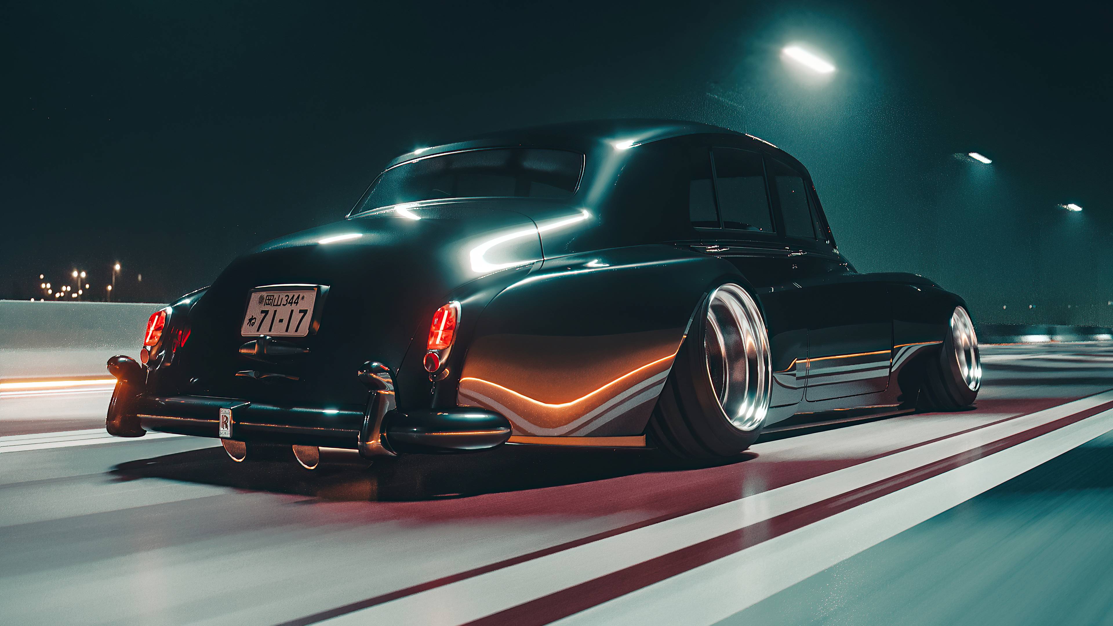 3840x2160 Rolls Royce Vintage M25 Rear 4k, HD Cars, 4k Wallpaper, Image, Background, Photo and Picture