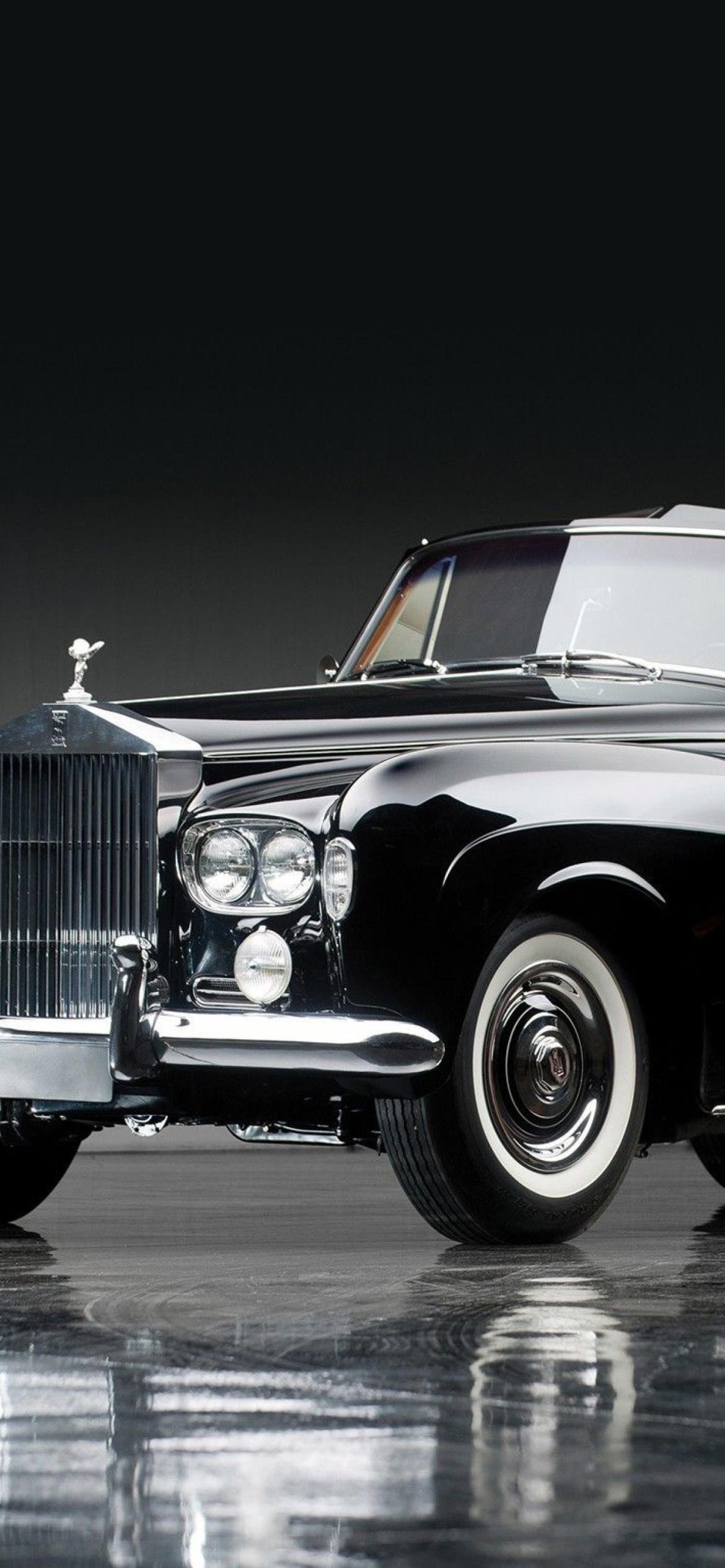1170x2532 Antique Rolls Royce Wallpaper for iPhone 12 Pro