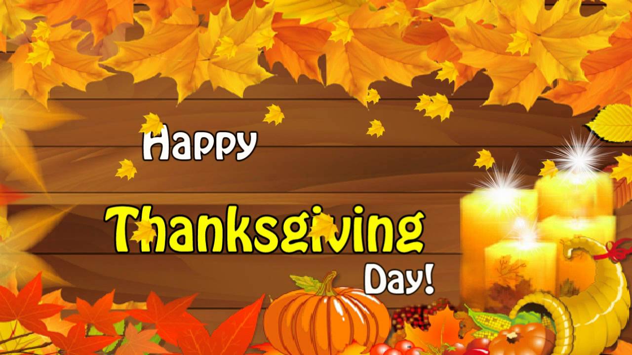 1280x720 Delighted Thanksgiving Business Greeting Cards Ideas Card