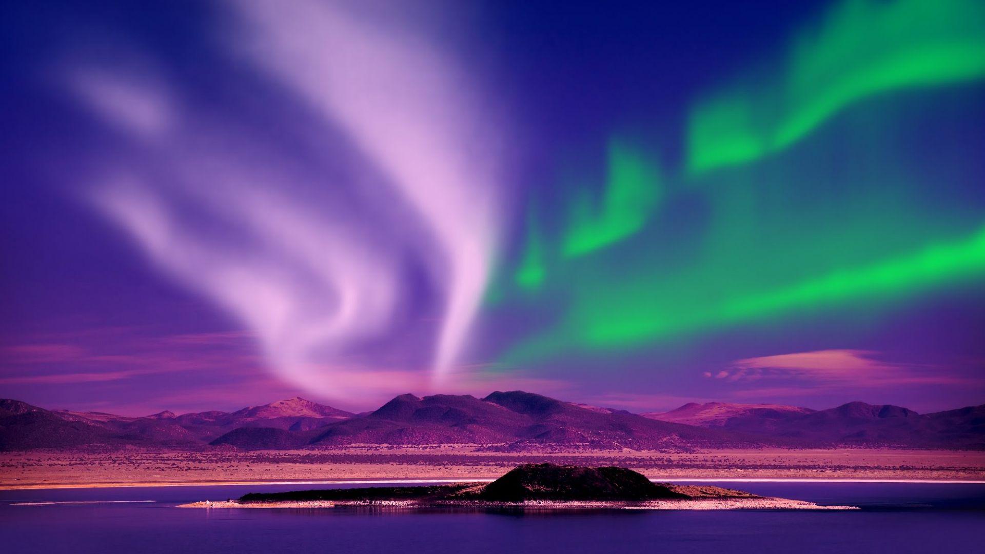 1920x1080 Desktop Wallpaper Amazing The Northern Lights Of Alaska, HD Image, Picture, Background, L3bvi