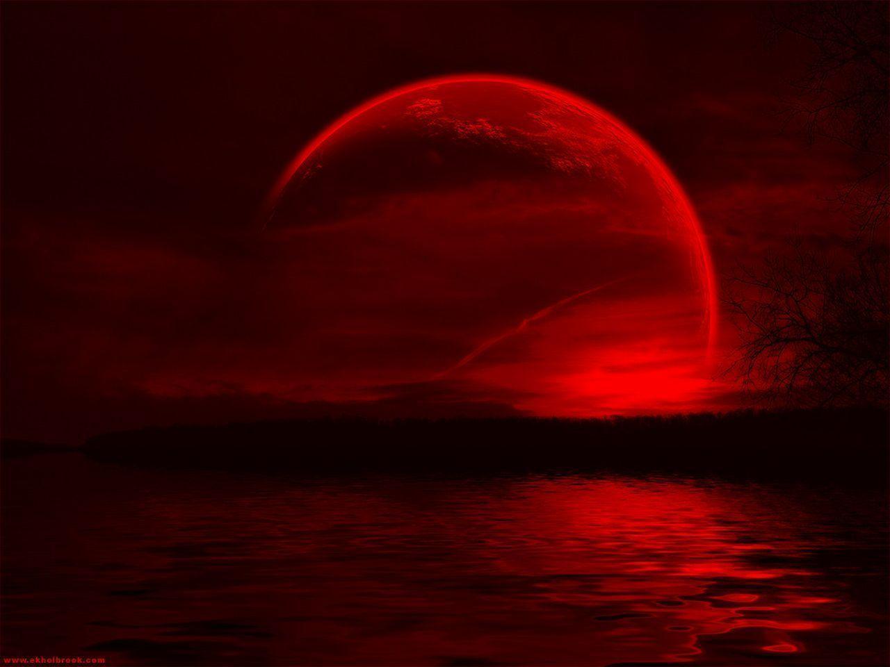 Blood Moon Wallpapers - Top Free Blood Moon Backgrounds - WallpaperAccess