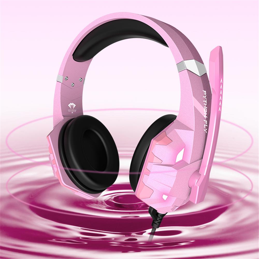 1000x1000 Gaming Headset Gamer Earphone 7.1 Surround Stereo Headphone 3.5mm Usb HD Microphone Breathing Led Light For Pc Ps5 Xbox Switch & Headphones
