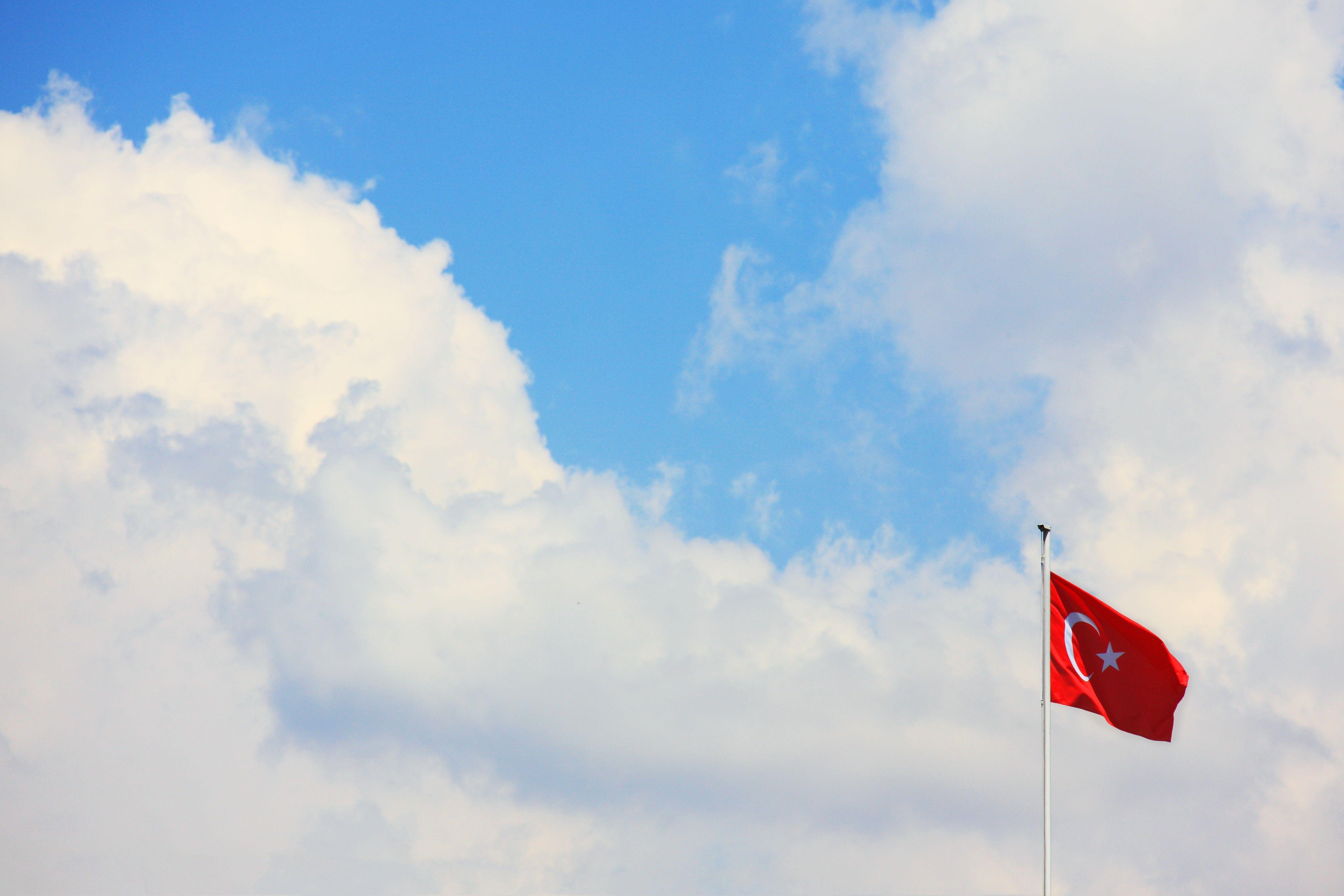 5204x3469 turkey flag free image
