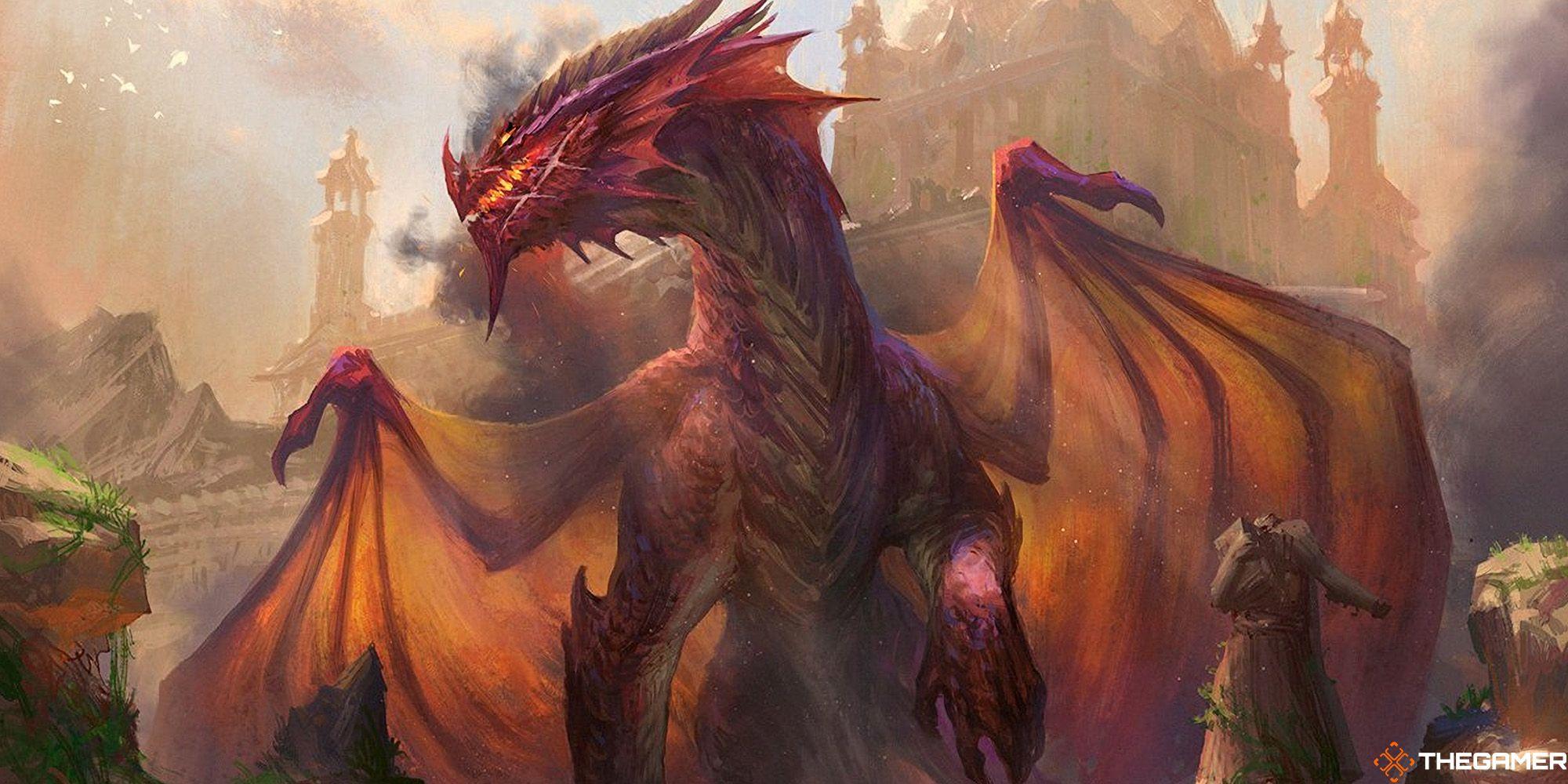 2000x1000 New Cards In Commander Legends: Battle For Baldur's Gate's Draconic Dissent Deck