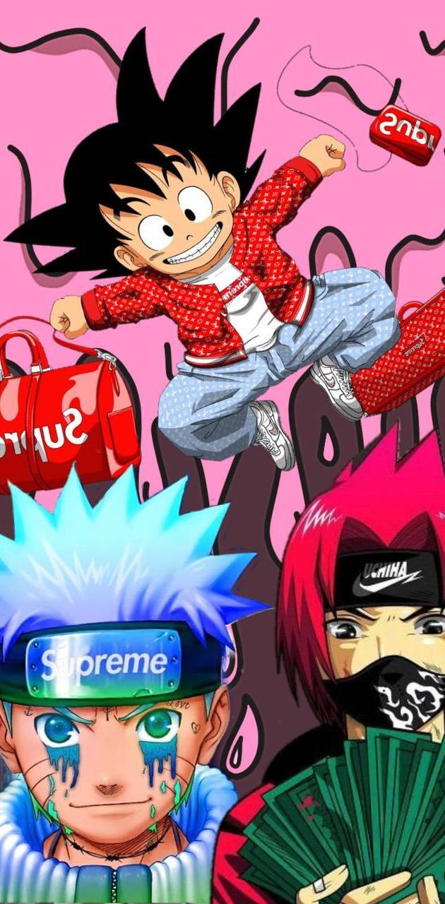 630x1280 Supreme anime wallpaper