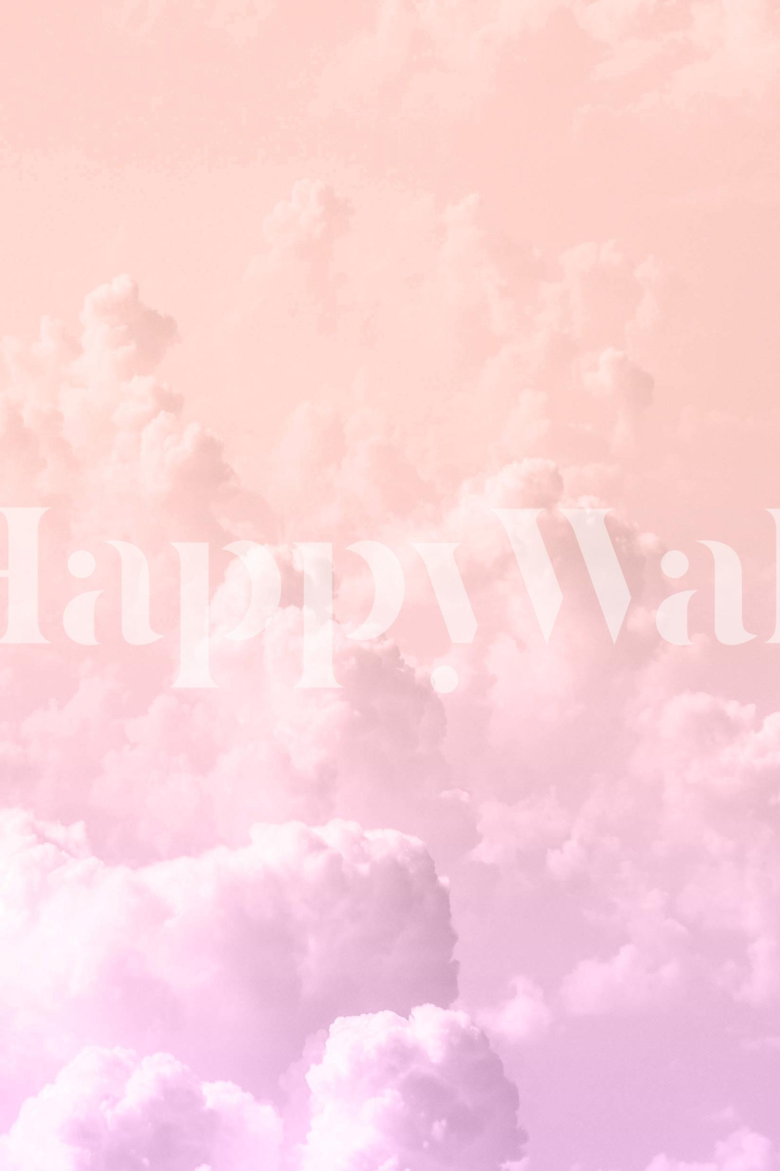 1600x2400 Ombre Clouds Wallpaper