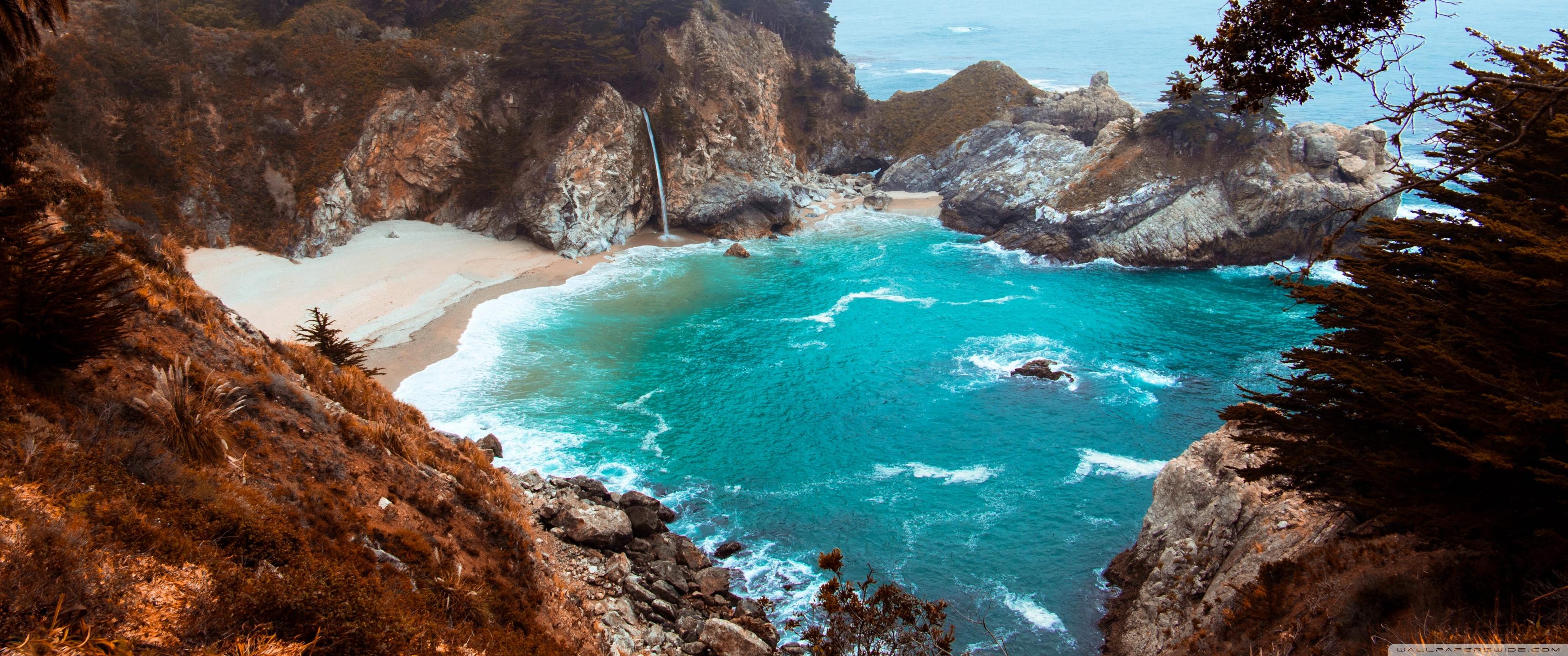 3440x1440 California Beach Ultra HD Desktop Background Wallpaper for 4K UHD TV : Widescreen & UltraWide Desktop & Laptop