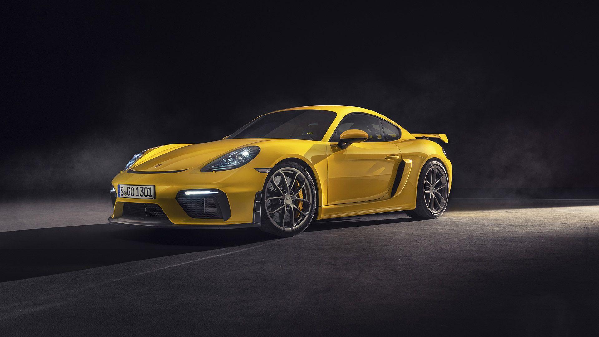 1920x1080 Porsche 718 Cayman GT4 HD Wallpaper
