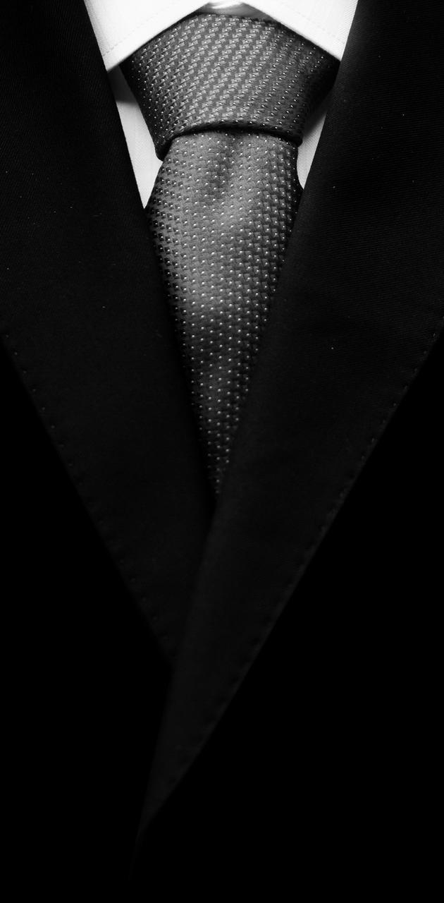 630x1280 Black Suit wallpaper