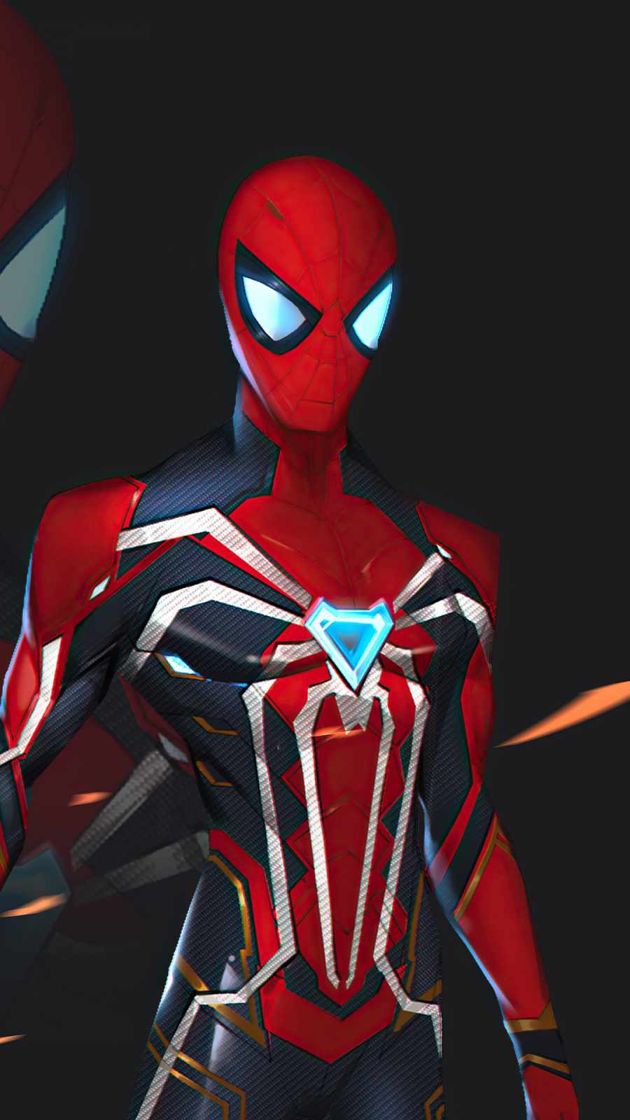 900x1600 Spiderman Black Suit Wallpaper : iPhone Wallpaper
