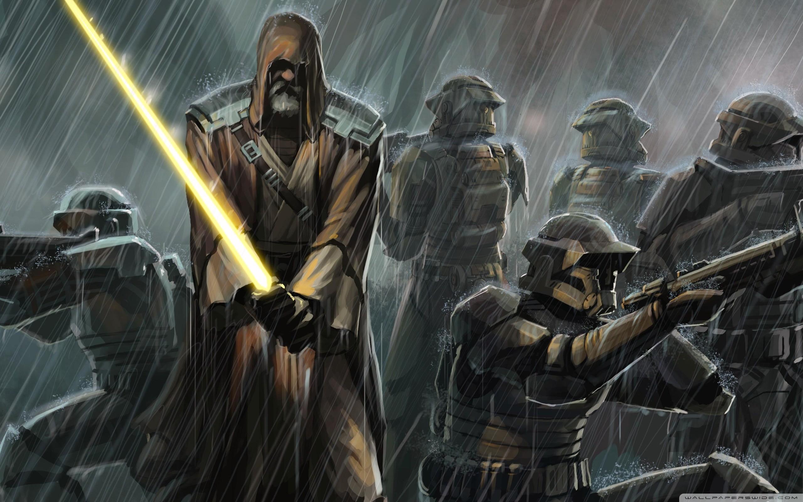 2560x1600 Dual Screen Wallpaper Star Wars