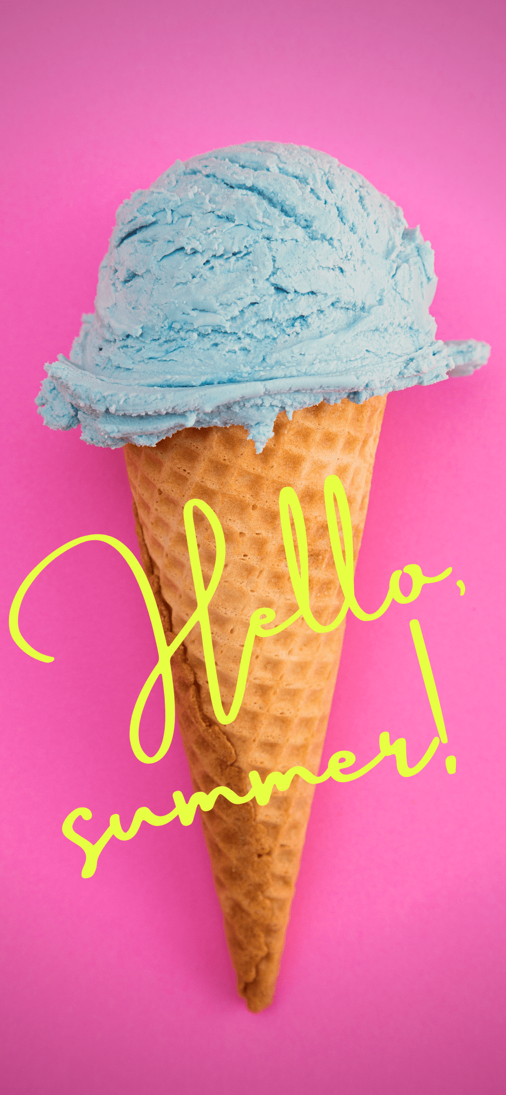 1020x2207 Ice Cream Aesthetic Summer Wallpaper