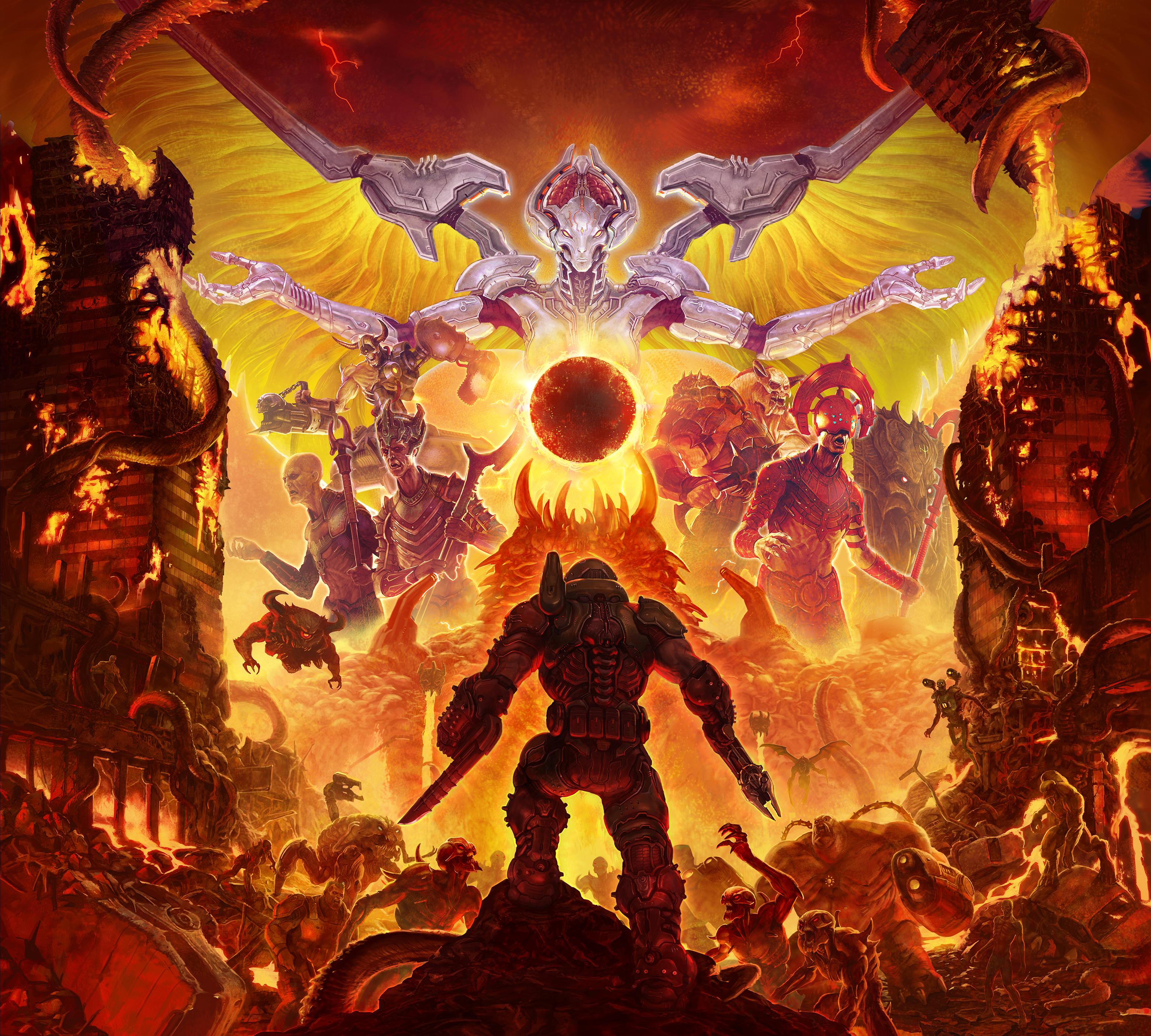 3120x2808 DOOM Eternal HD Wallpaper and Background