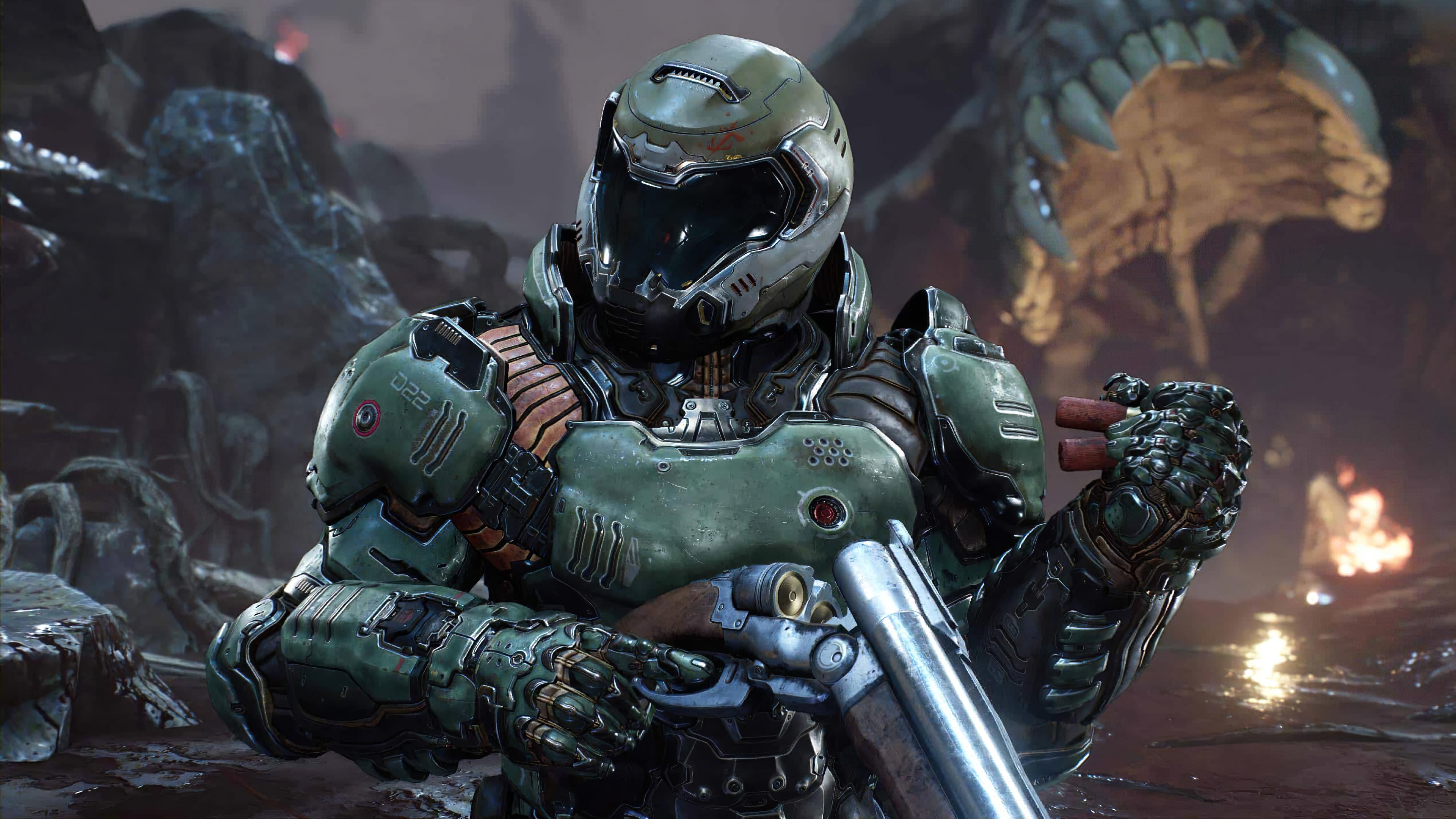 3840x2160 DOOM Eternal HD Wallpaper and Background
