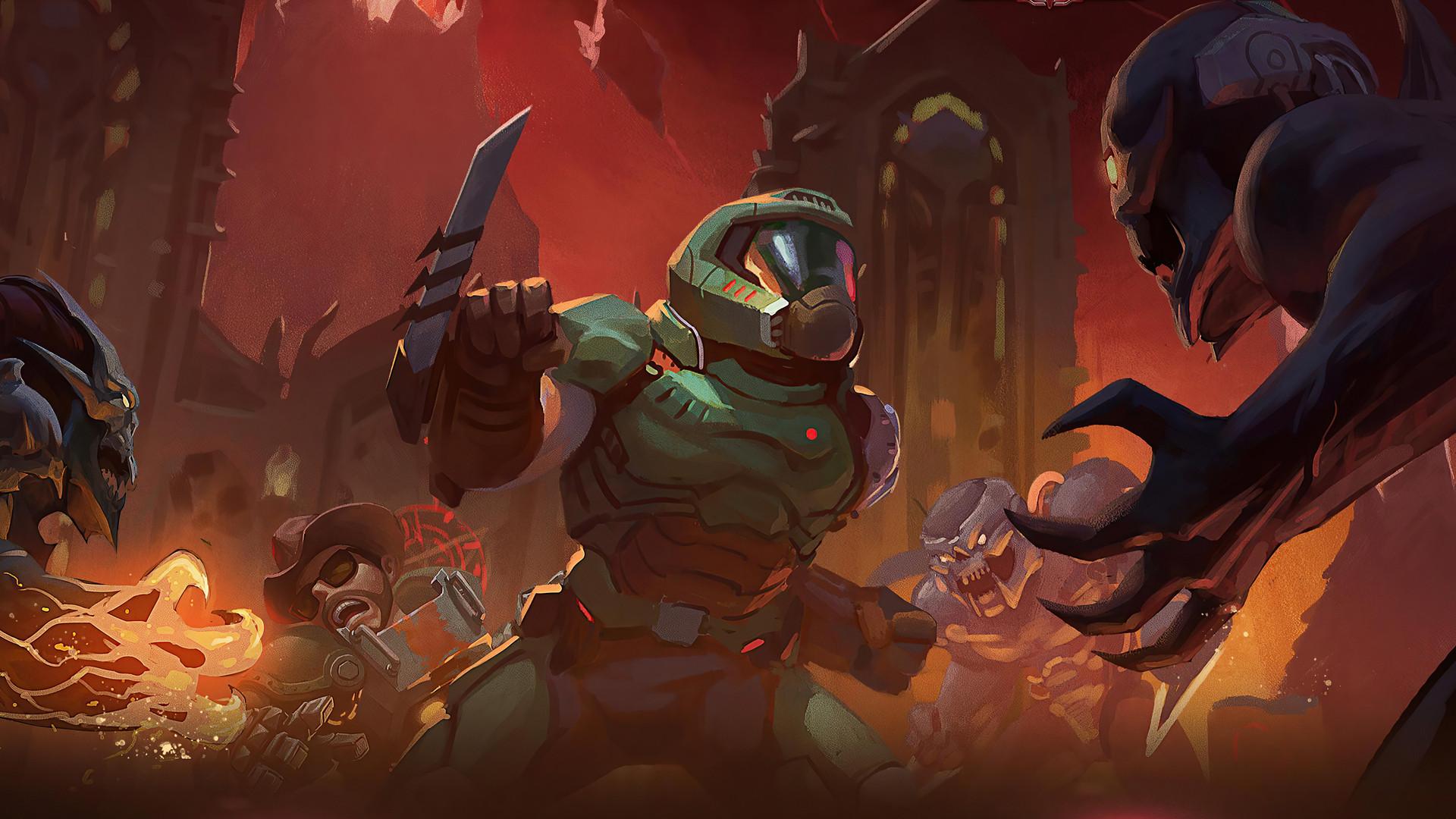 1920x1080 Fallout Shelter X Doom Eternal Laptop Full HD 1080P HD 4k Wallpaper, Image, Background, Photo and Picture
