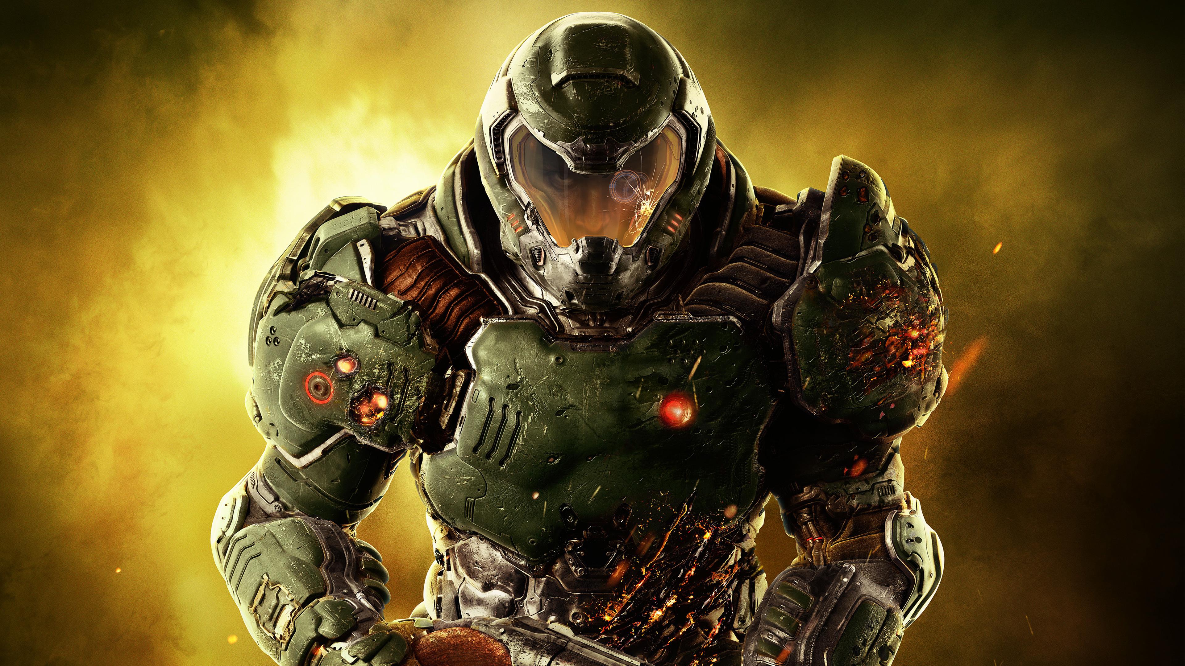 3840x2160 Wallpaper Doom, Doom Eternal, Playstation pc Game, Games, Background Free Image