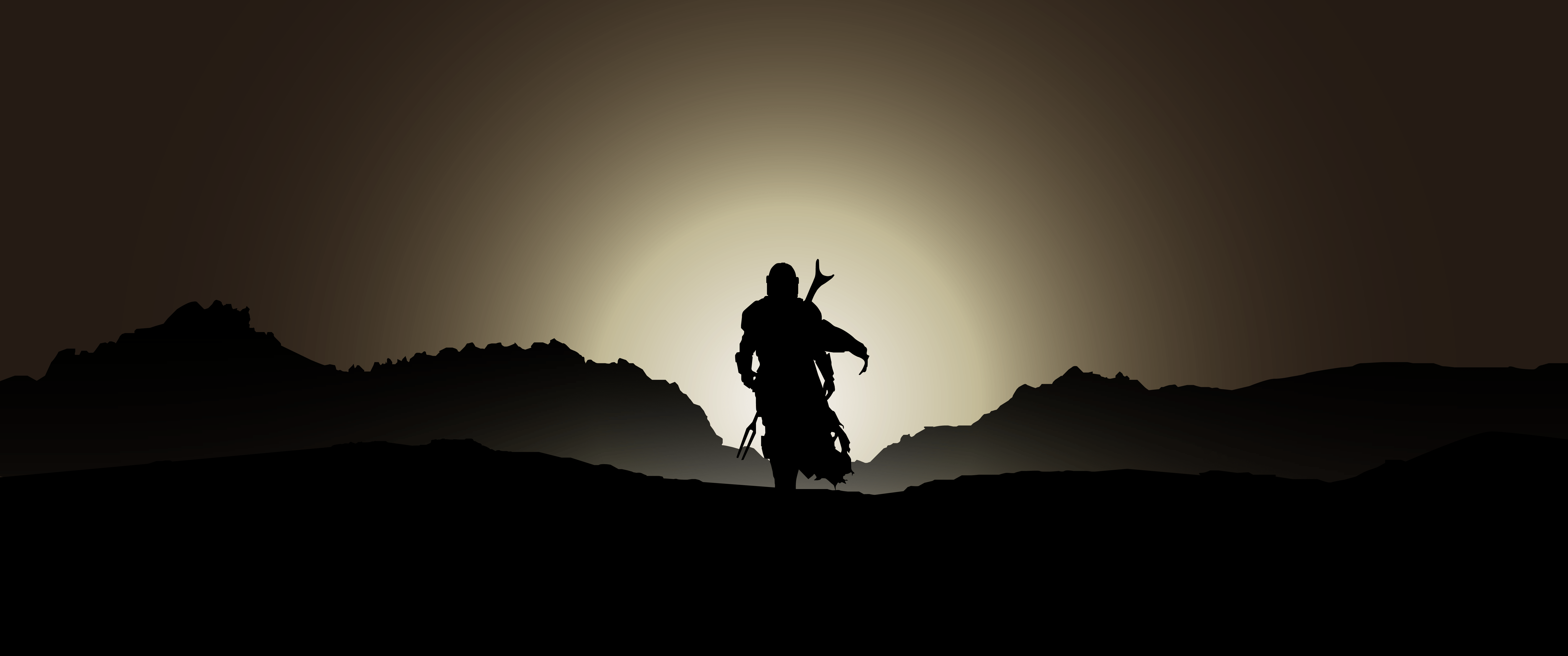 6880x2880 Wallpaper Star Wars, The Walt Disney Company, Disney Movies, The Mandalorian, Disney, Background Free Image