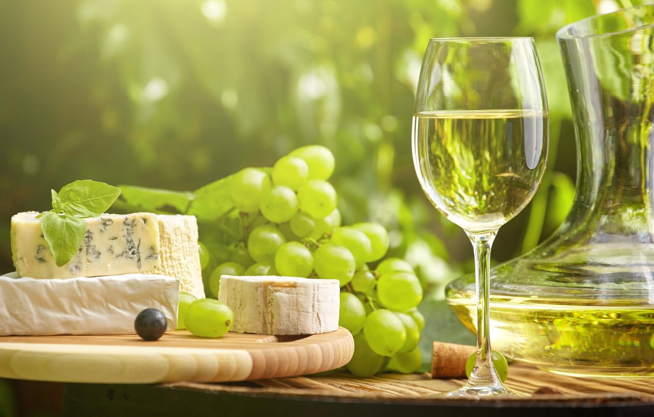 1332x850 Wallpaper the sun, wine, cheese, grapes, wine, grapes, cheese image for desktop, section еда