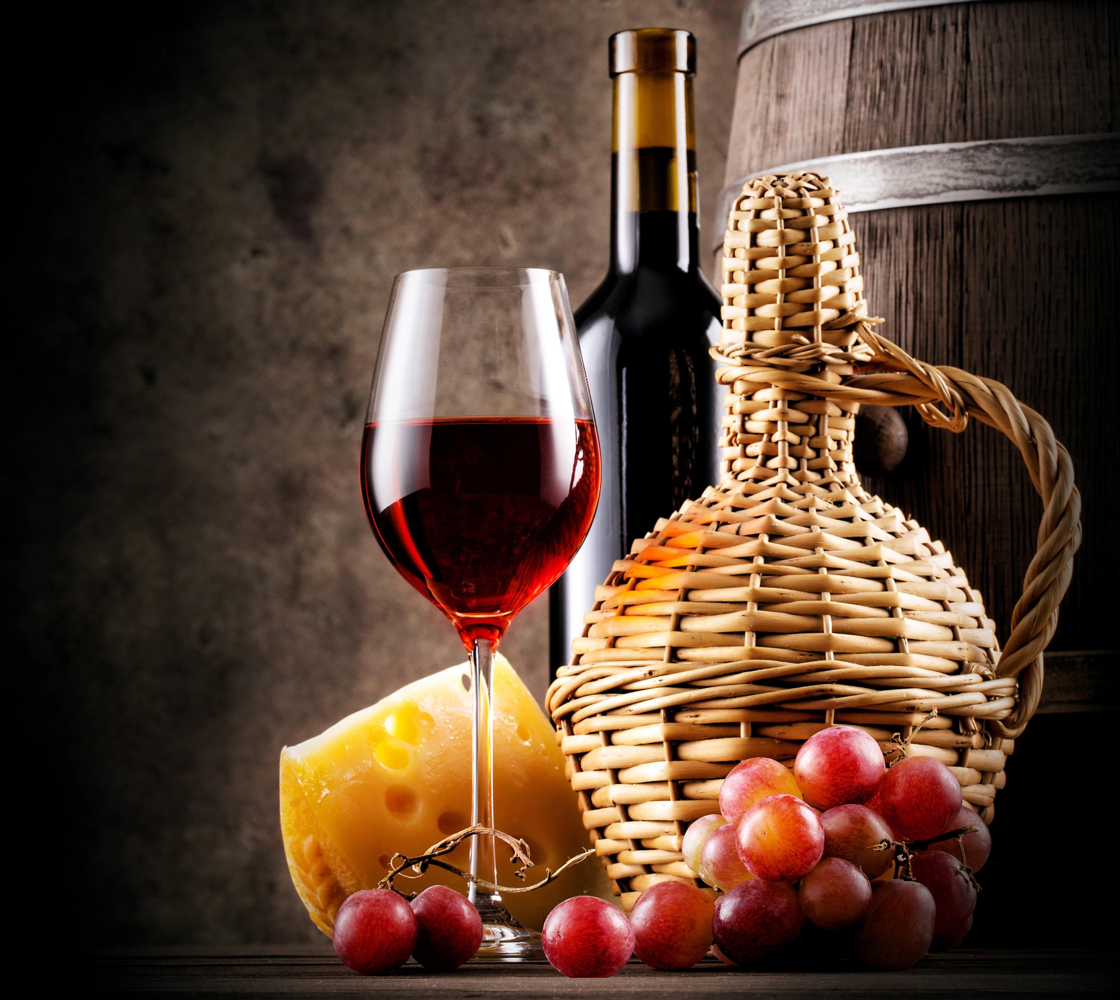 3640x3250 Drinks, Wine, Grapes, Cheese, Bottle, Stemware Gallery HD Wallpaper