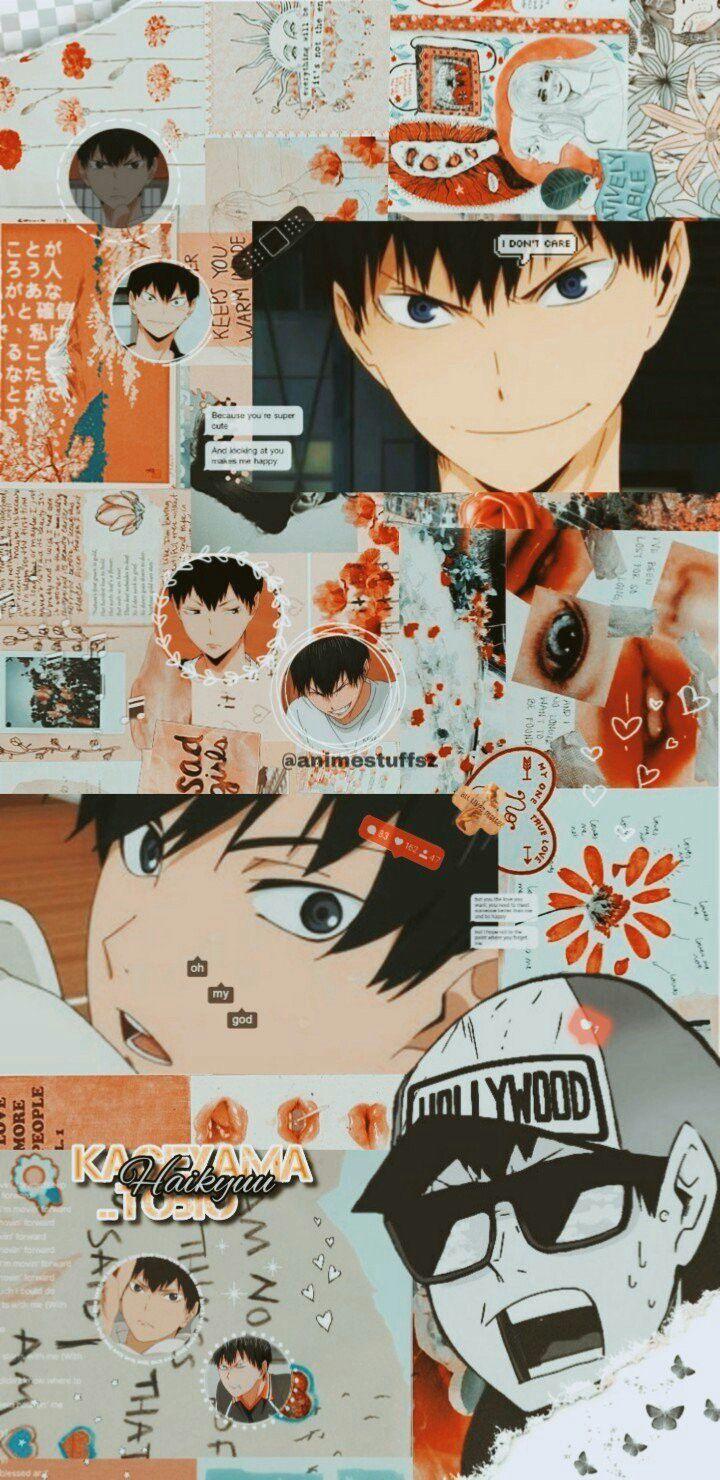 720x1480 Kageyama Aesthetic Wallpaper