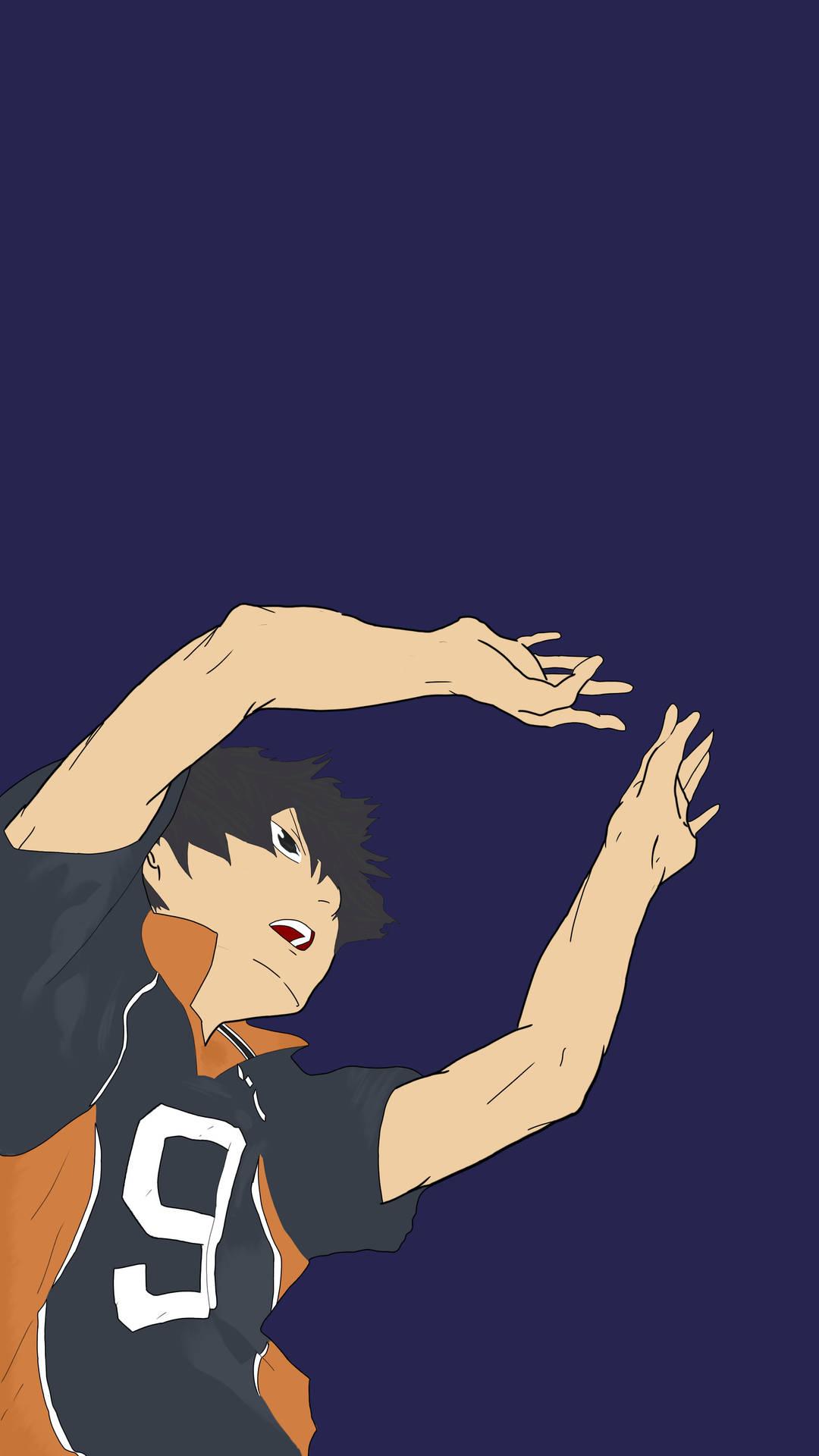 1080x1920 Download Tobio Kageyama Aesthetic Anime iPhone Wallpaper