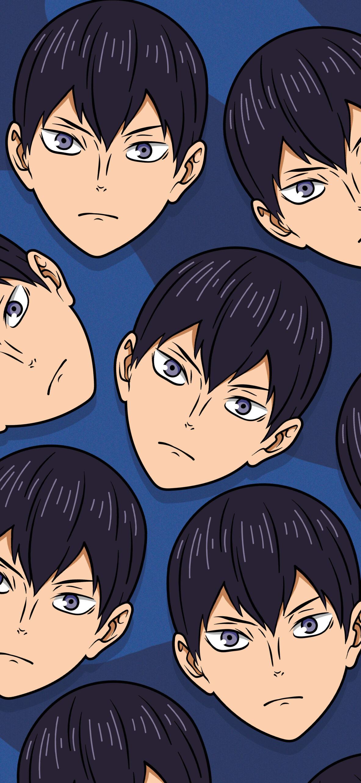 1183x2560 Haikyuu!! Wallpaper with Tobio Kageyama for Phone