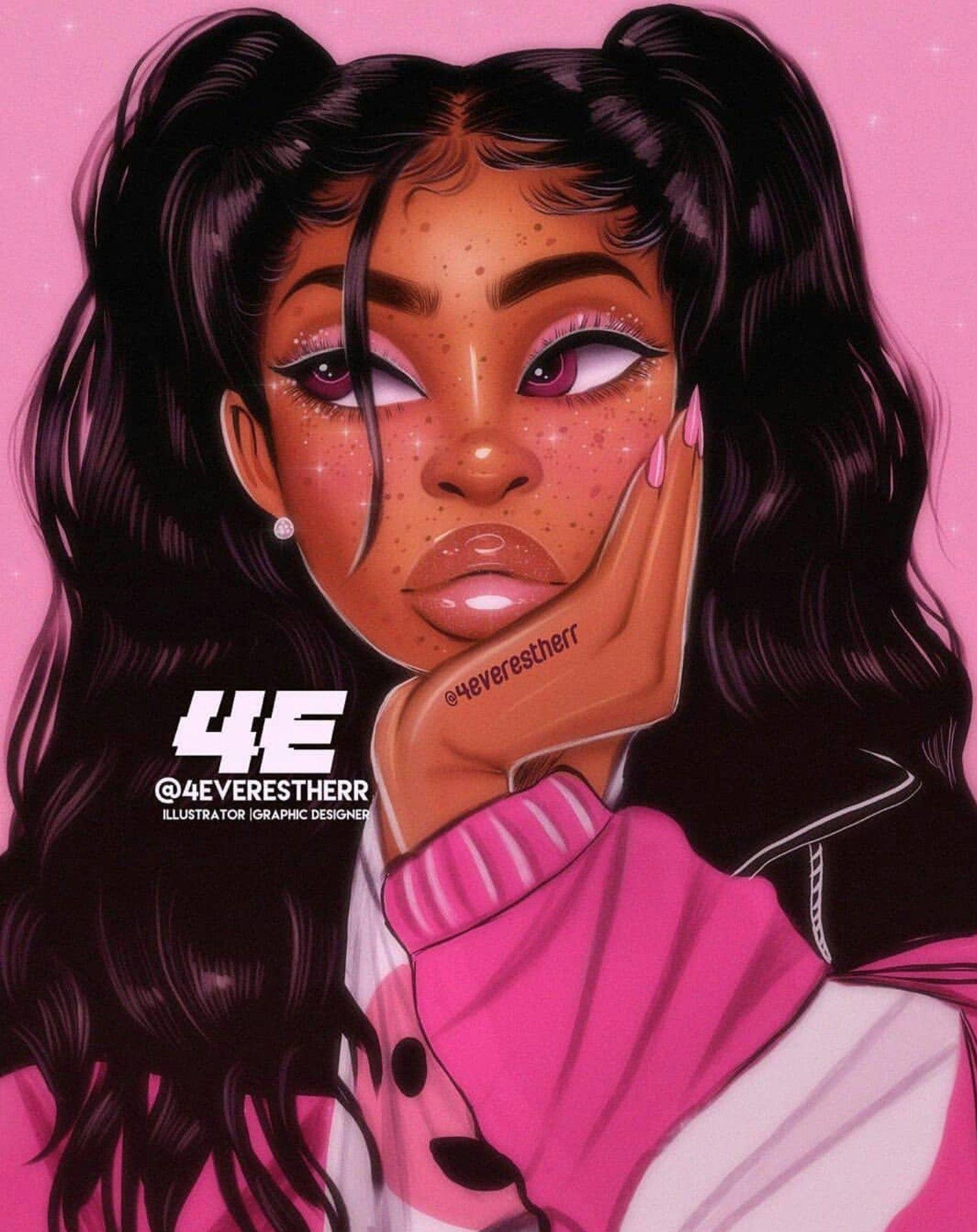 1419x1789 Black Girls Wallpaper